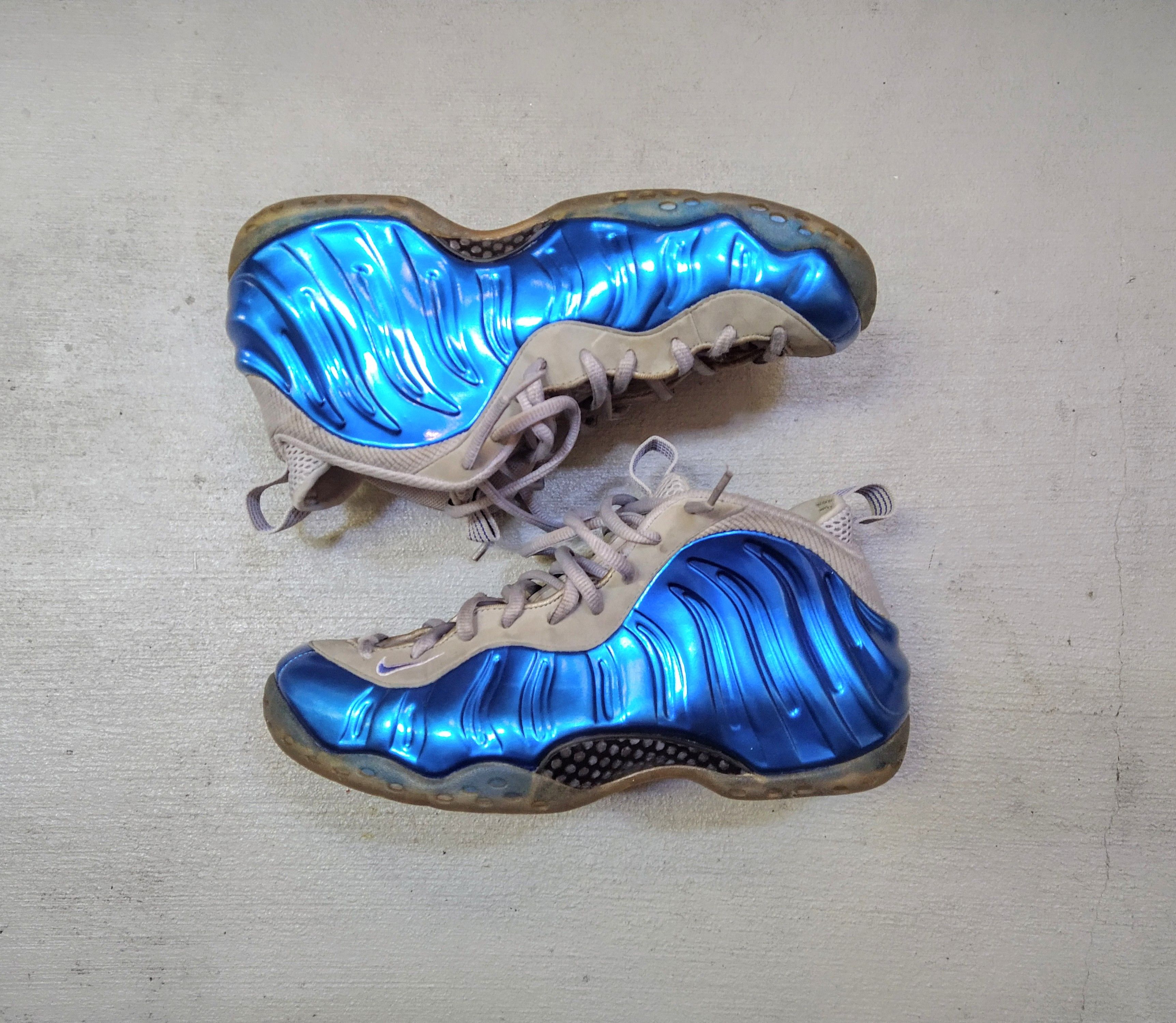 Nike Nike Air Foamposite One Sport Royal Blue Size 10 314996-401 Size US 10 / EU 43 - 1 Thumbnail