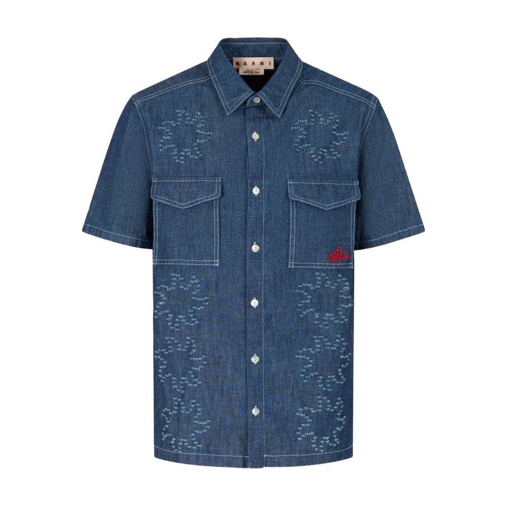 Marni Marni BLUE Shirts Size US M / EU 48-50 / 2 - 1 Thumbnail