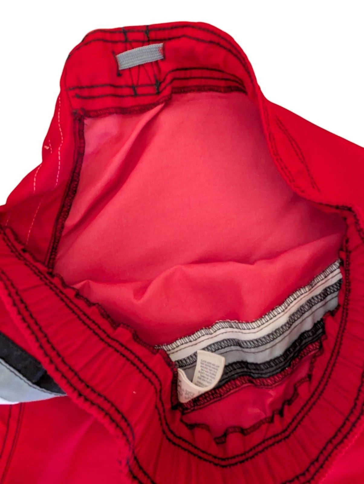 Ocean Pacific OP Ocean Pacific Swim Trunks Mens XL Red White Black Pocket Size US 42 / EU 58 - 6 Thumbnail