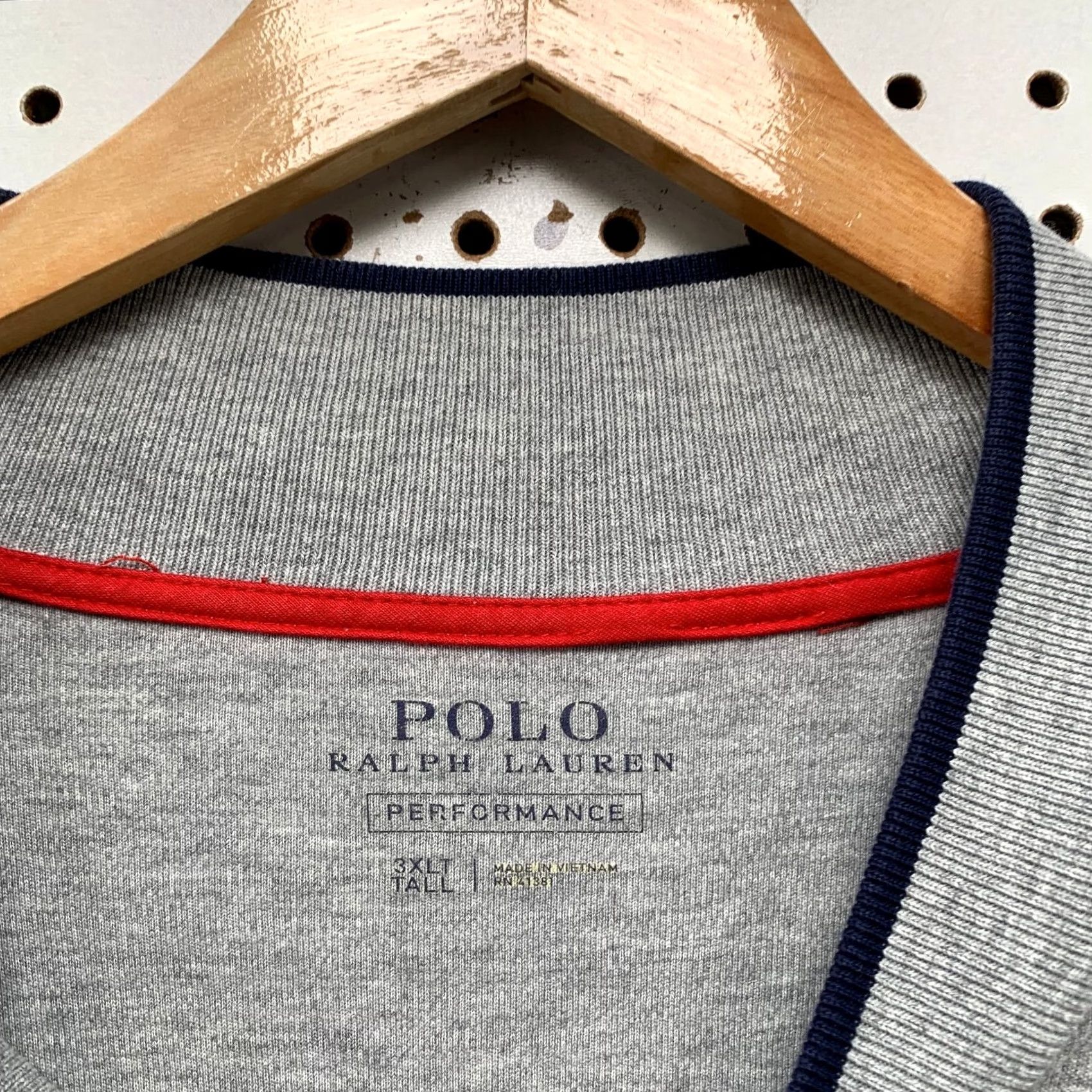 Polo Ralph Lauren Polo Ralph Lauren Jacket Mens 3XL Tall 3XLT Gray Performance Track Size US XXL / EU 58 / 5 - 5 Thumbnail