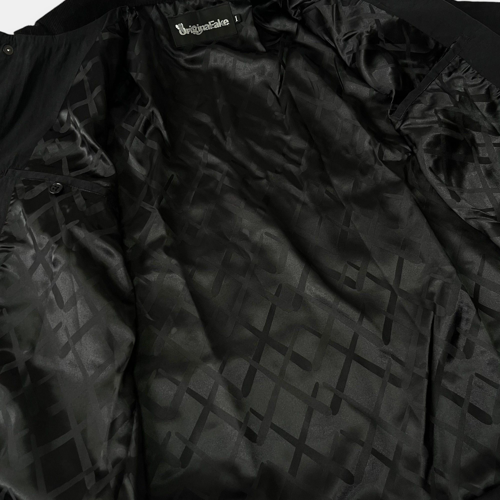 Original Fake OriginalFake Black Jacket with Corduroy Collar Size US S / EU 44-46 / 1 - 11 Thumbnail