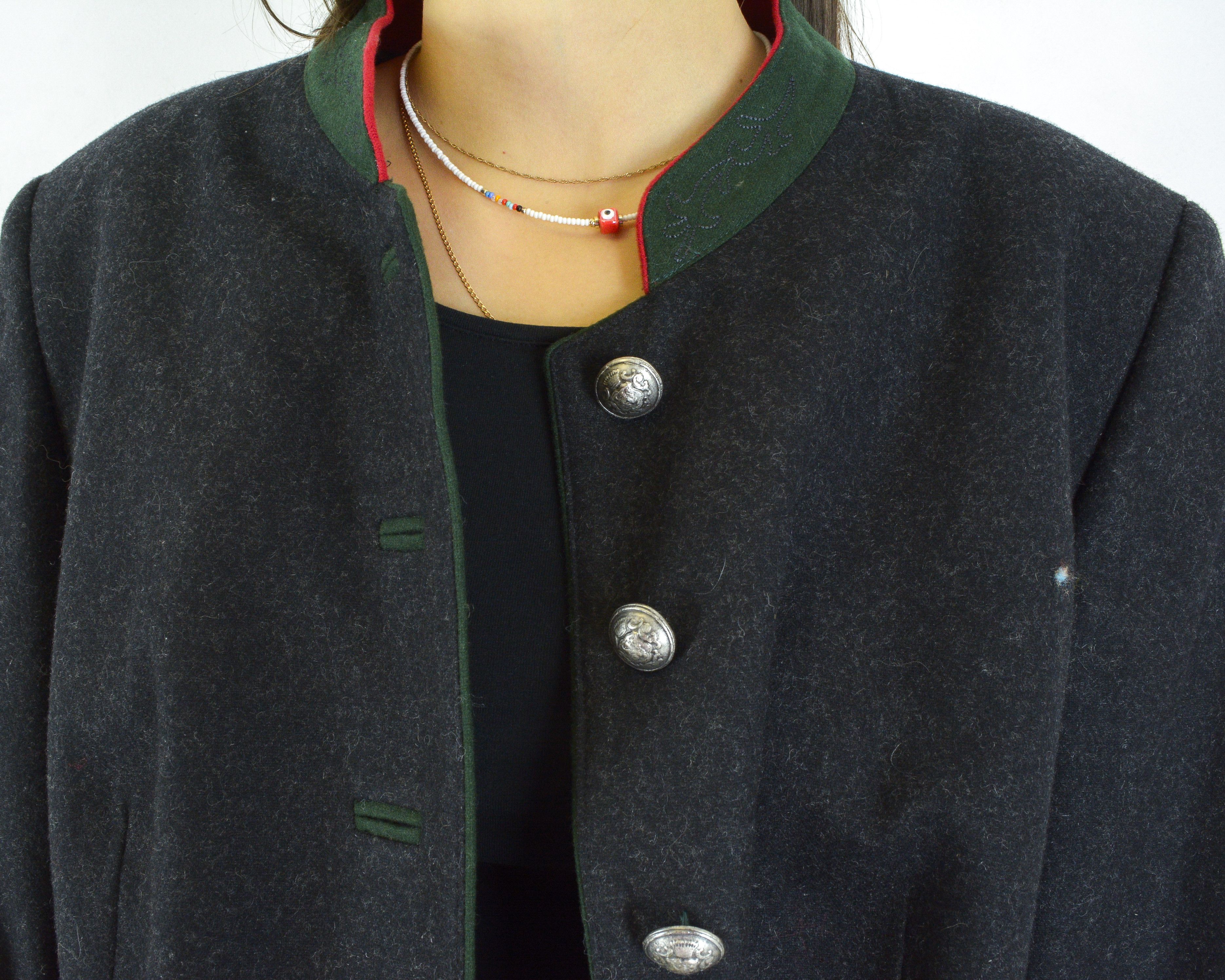 Vintage H. Moser XL EU 46 Blazer Wool Jacket Trachten Cardigan Size XL / US 12-14 / IT 48-50 - 5 Thumbnail