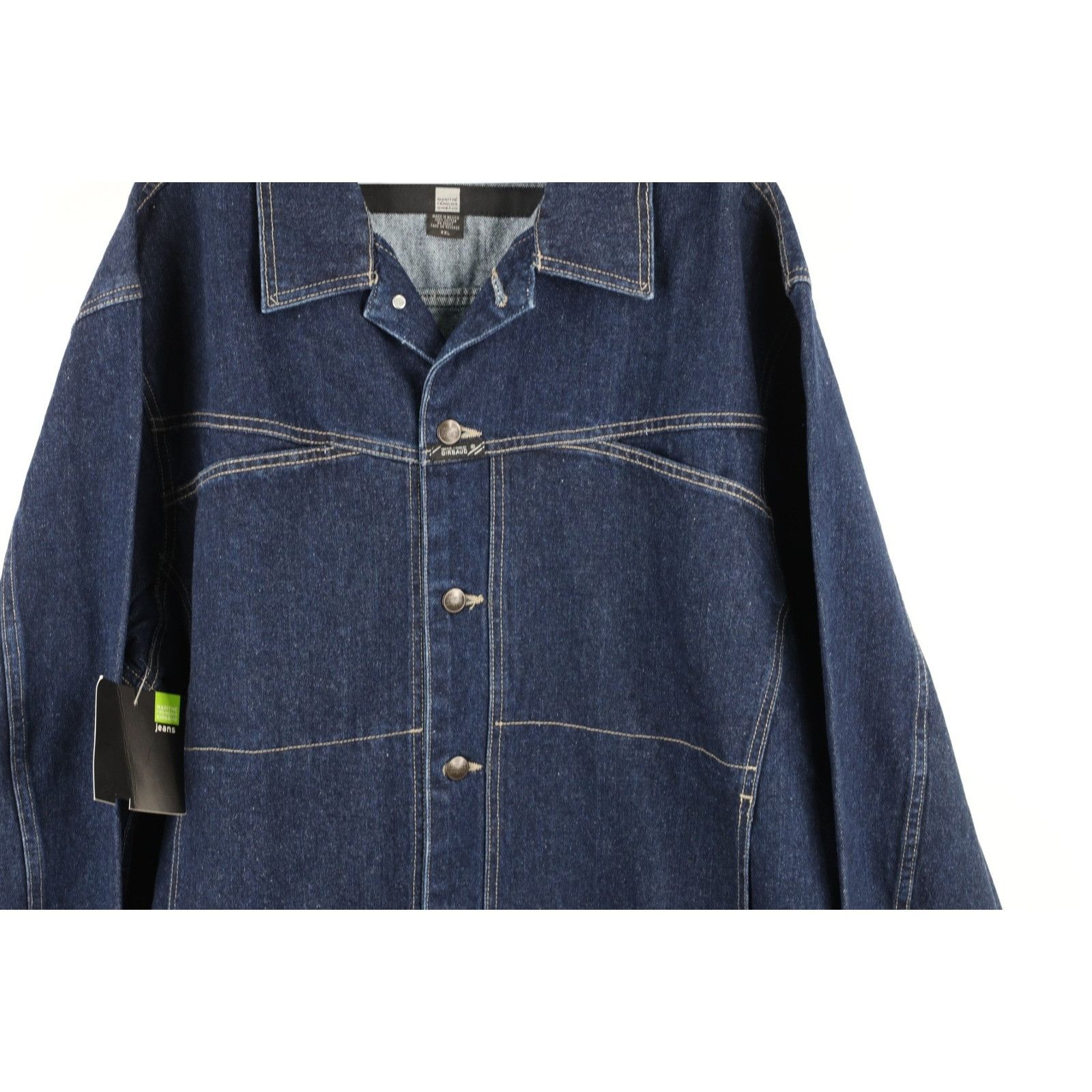 Marithe + Francois Girbaud × Vintage NOS Vintage 90s Marithe Francois Girbaud Trucker Jacket Size US XXL / EU 58 / 5 - 3 Thumbnail