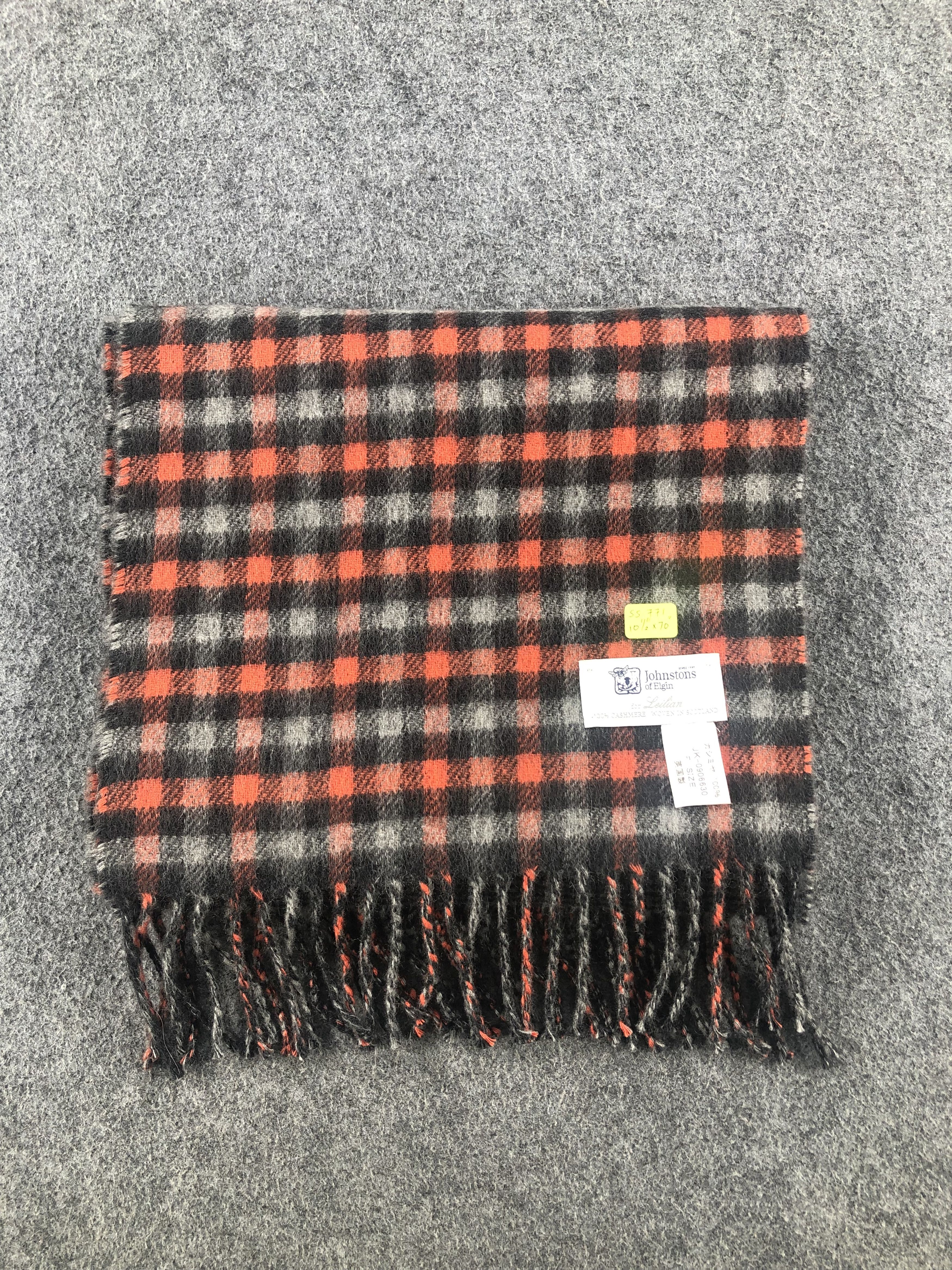 Johnstons Of Elgin Johnstons Of Elgin Cashmere Scarf / Muffler / Neckwear Size ONE SIZE - 6 Thumbnail