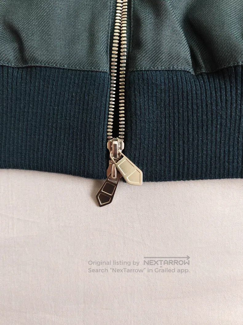Hermes Hermes Pilot jacket, dark green, outer layer 72% nylon + 2 Size US L / EU 52-54 / 3 - 8 Thumbnail