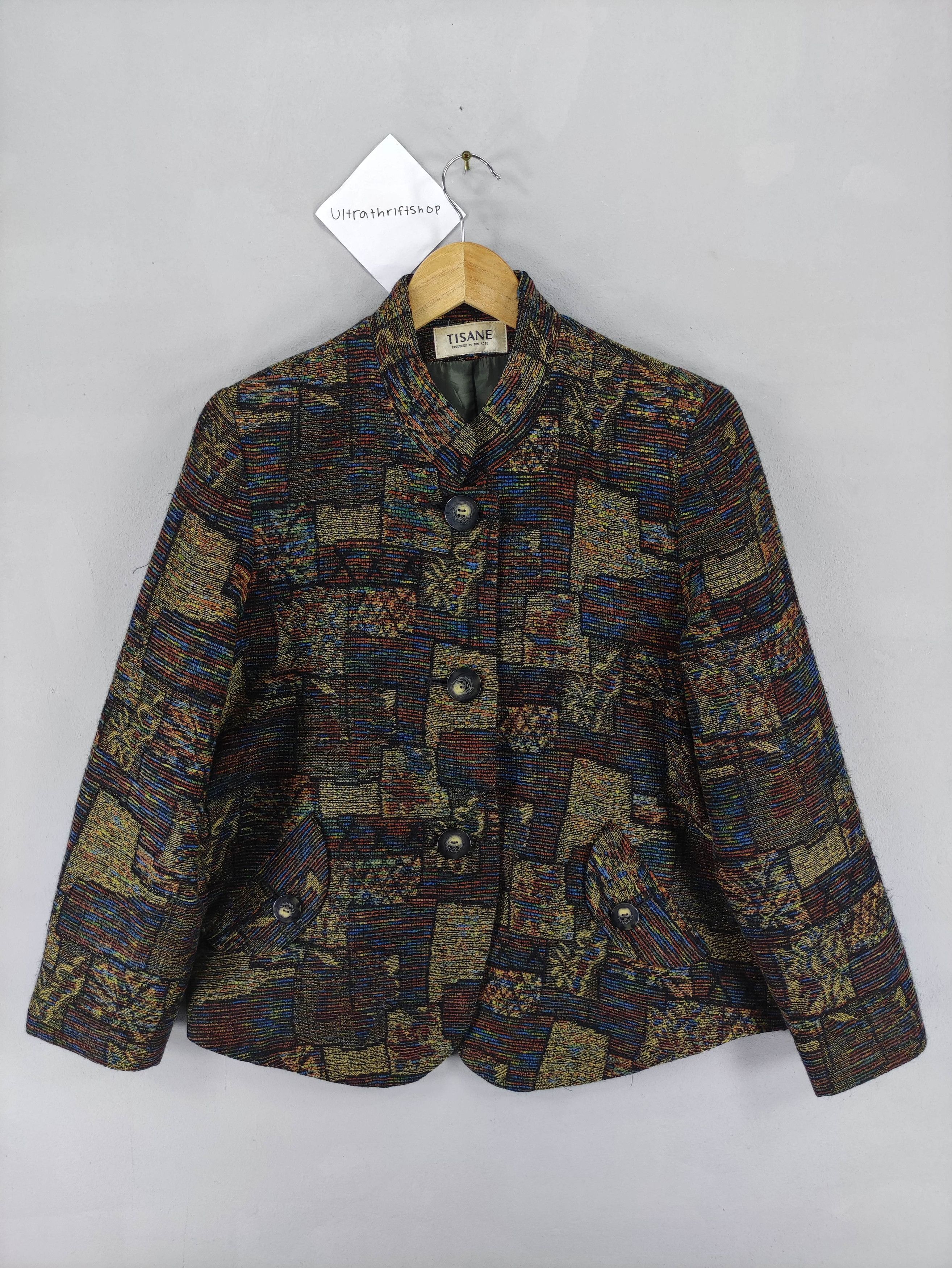 Japanese Brand Vintage Tisane Japanese Brand Cotton Coat Jacket Size M / US 6-8 / IT 42-44 - 1 Thumbnail