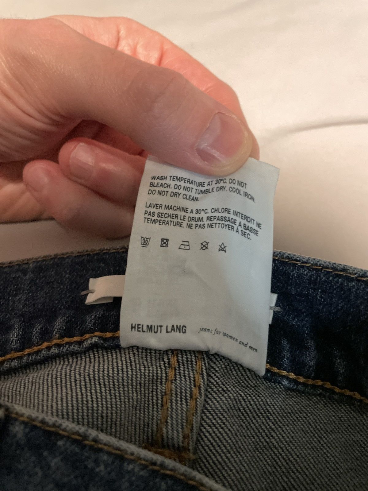 Helmut Lang Helmut Lang blue skinny jeans Size 27" / US 4 / IT 40 - 10 Thumbnail