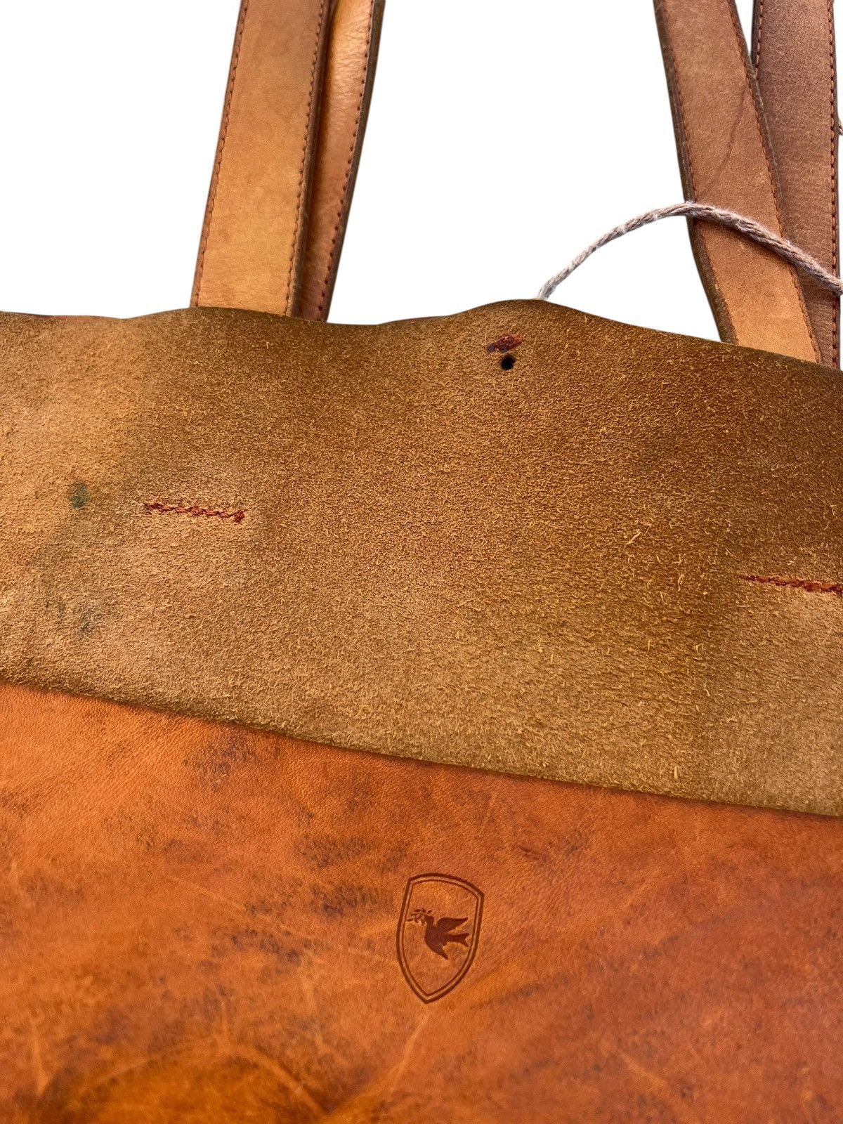Leather Sot Japan Stains Patina Leather Toto Bag Size ONE SIZE - 23 Thumbnail