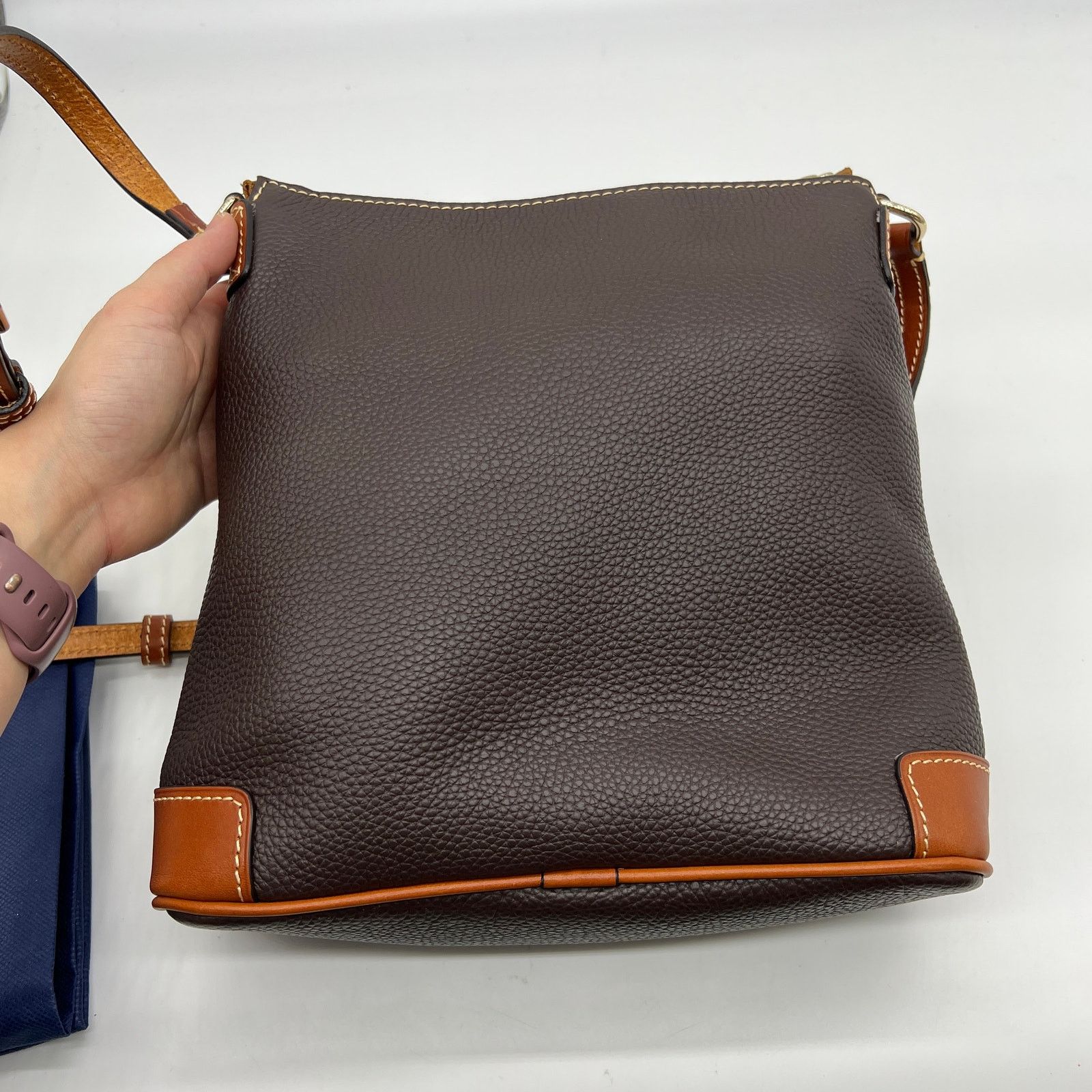 Dooney & Bourke Dooney & Bourke Pebble Leather Crossbody Handbags Size ONE SIZE - 3 Thumbnail