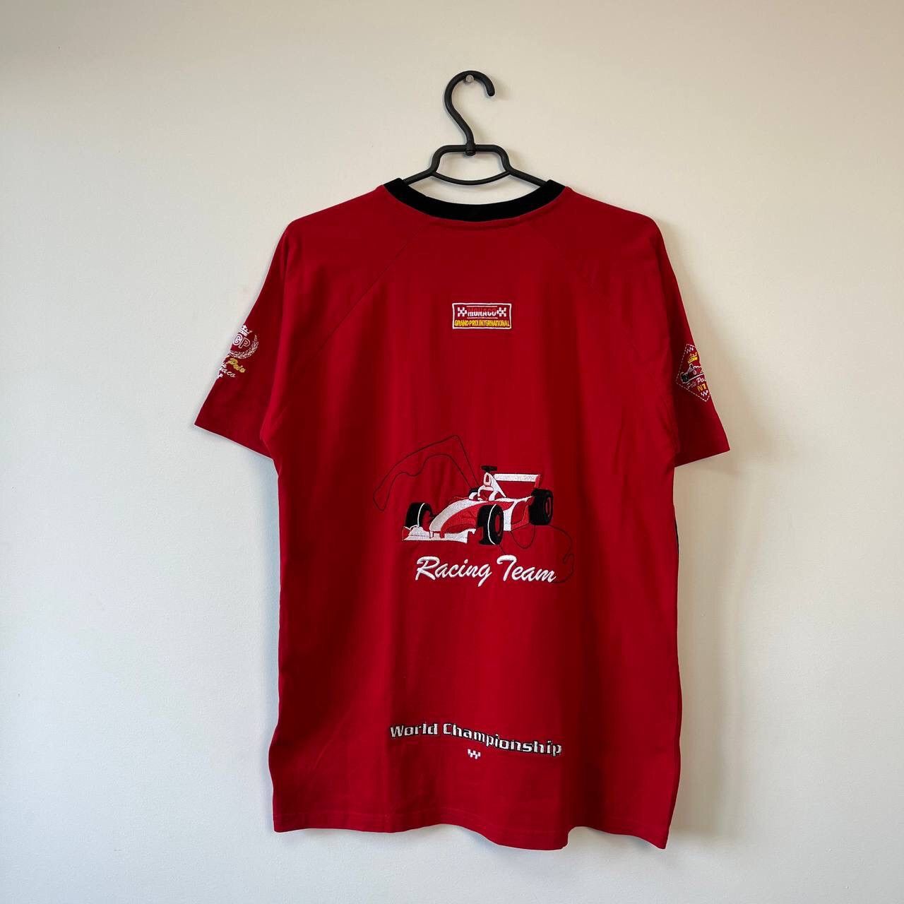 Vintage VTG Monaco Grand Prix Racing World Championship Red T-Shirt Size US L / EU 52-54 / 3 - 5 Thumbnail