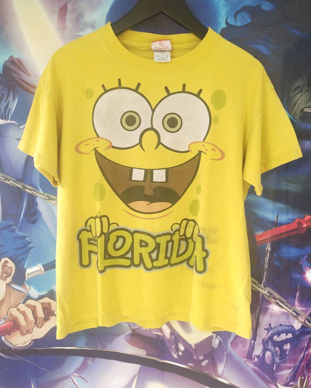 Cartoon Network × Nickelodeon × Vintage (c)2004 SpongeBob Squarepants Yellow Florida Tees Size US M / EU 48-50 / 2 - 1 Thumbnail
