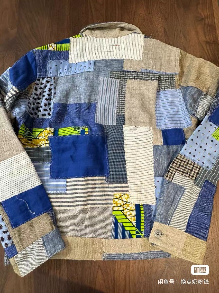 Junya Watanabe × Levi's JUNYA watanabe x Levi's denim silk linen patchwork jacket Size US S / EU 44-46 / 1 - 4 Thumbnail