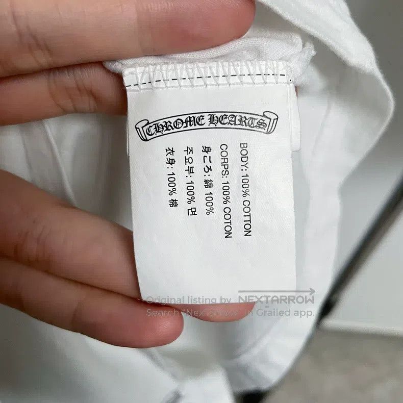 Chrome Hearts CHROME HEARTS Size S Sanskrit horseshoe cross scrolls do ol Size US S / EU 44-46 / 1 - 5 Thumbnail