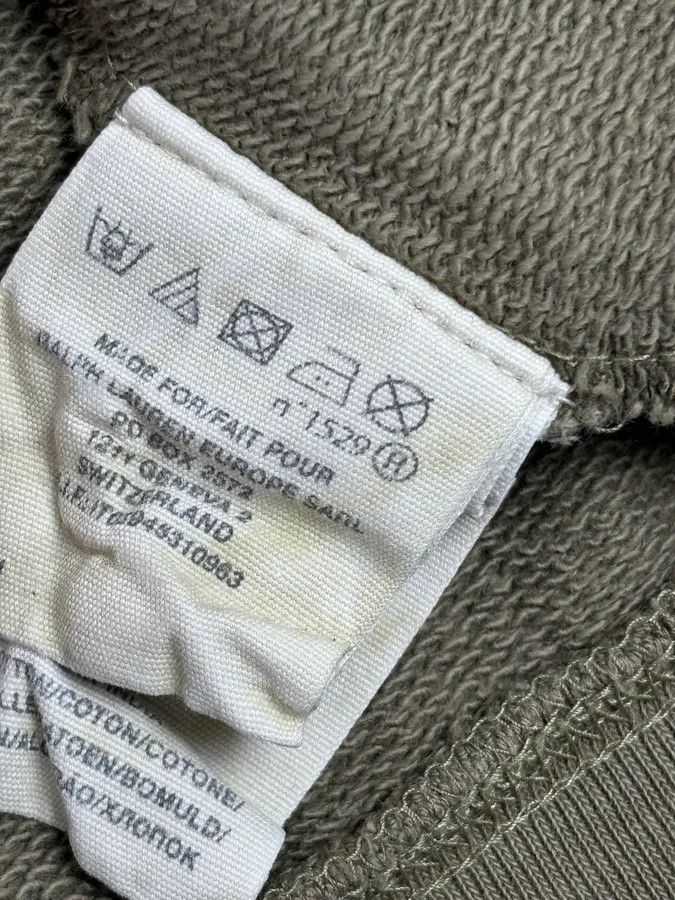 Polo Ralph Lauren 2010s Ralph Lauren Khaki Green American Flag Zip-up Hoodie Size US L / EU 52-54 / 3 - 11 Thumbnail