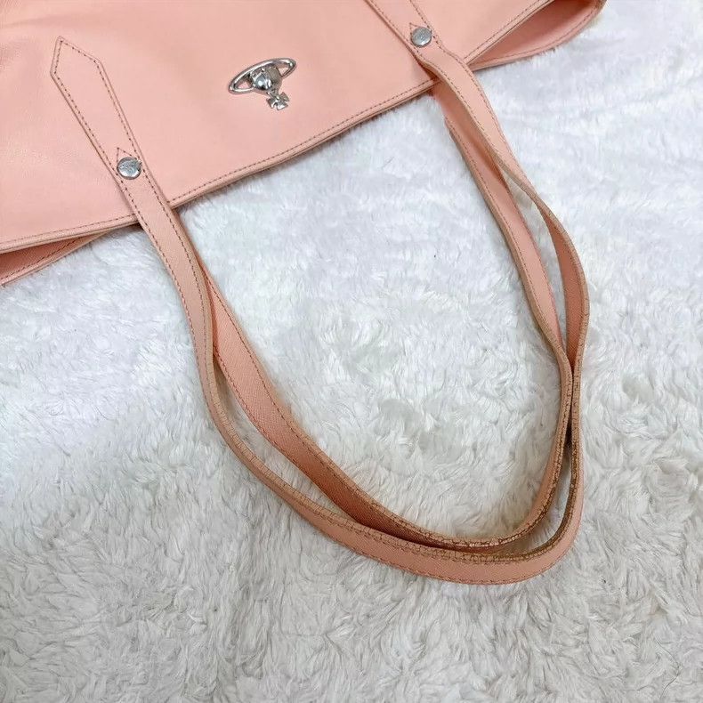 Vivienne Westwood Vivienne Westwood size os Creamy brown leather tote bag Size ONE SIZE - 7 Thumbnail
