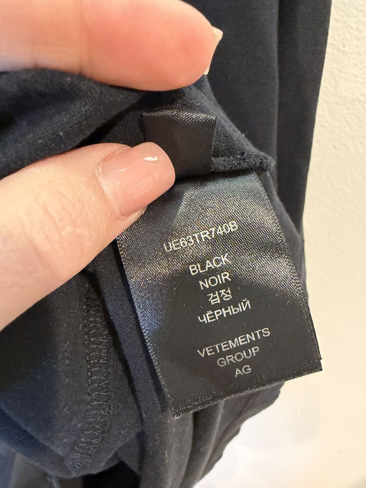 Vetements Vetements Vete Tee Size US M / EU 48-50 / 2 - 6 Thumbnail
