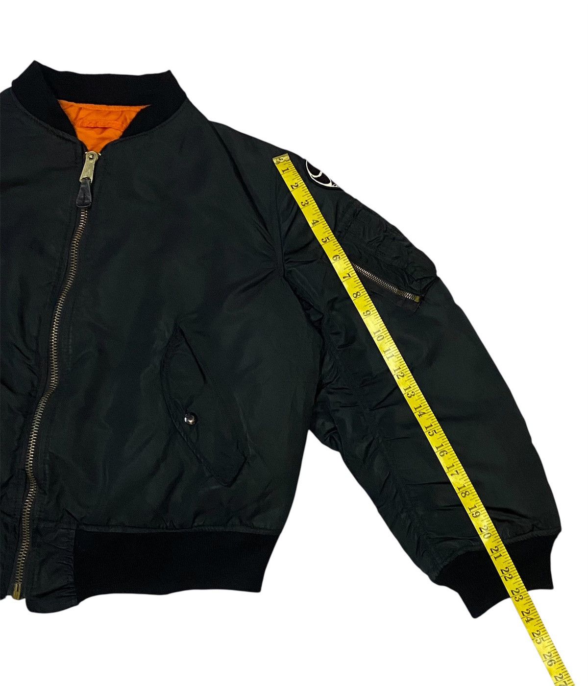 Alpha Industries Vintage 80s Alpha Industries MA-1 Flyers Jacket Size US L / EU 52-54 / 3 - 16 Thumbnail