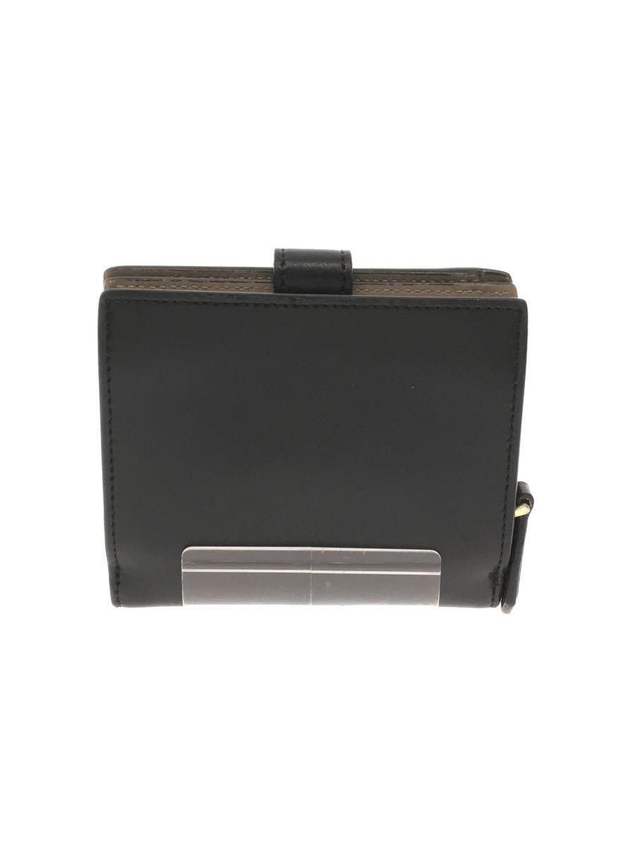 Fendi Fendi Leather Tri-Fold Wallet Black Size ONE SIZE - 2 Thumbnail
