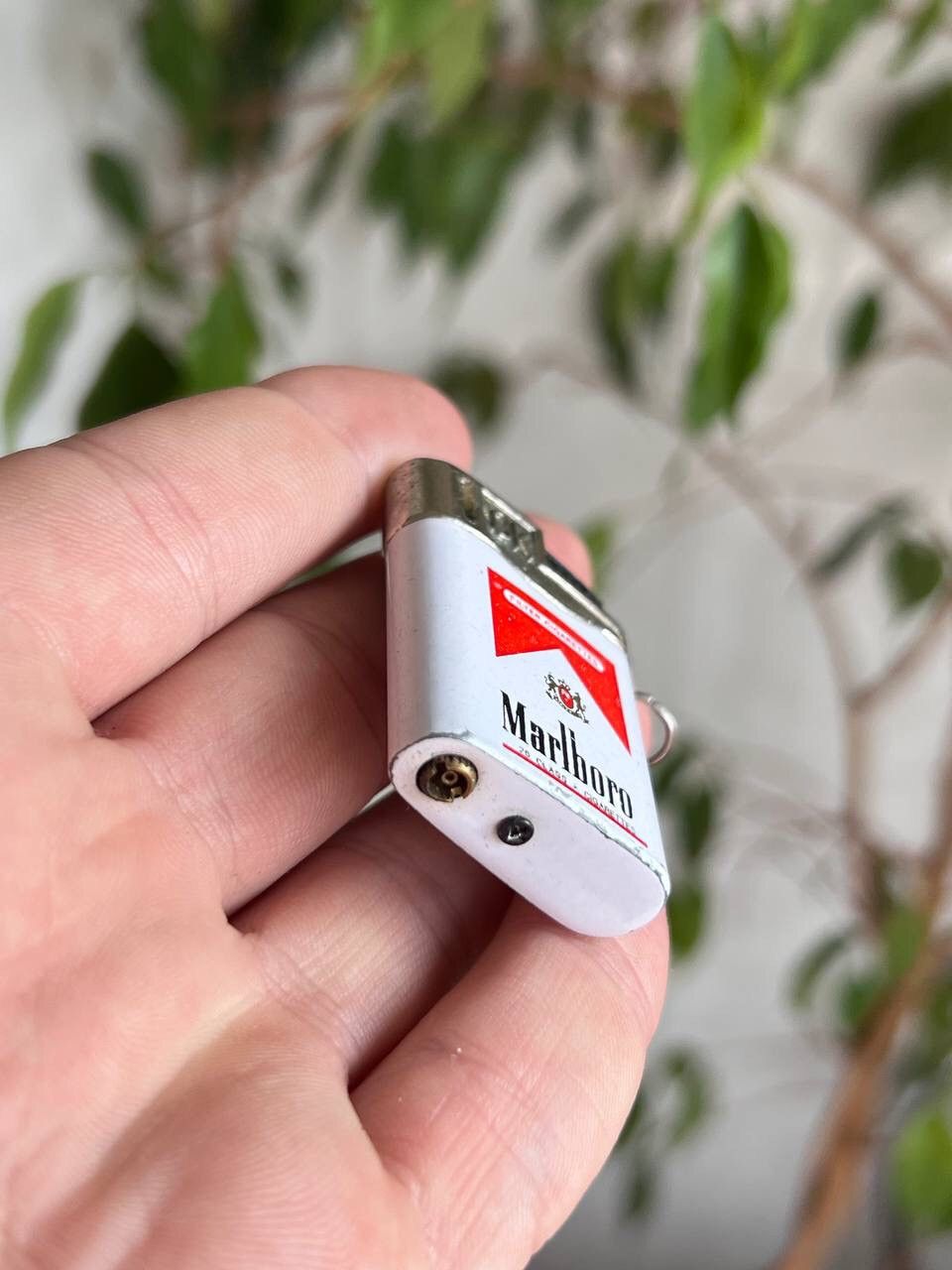 Marlboro × Vintage Y2K ELEGANCE MARLBORO GEOMETRIC METAL PUNK ROCK LIGHTER Size ONE SIZE - 9 Thumbnail