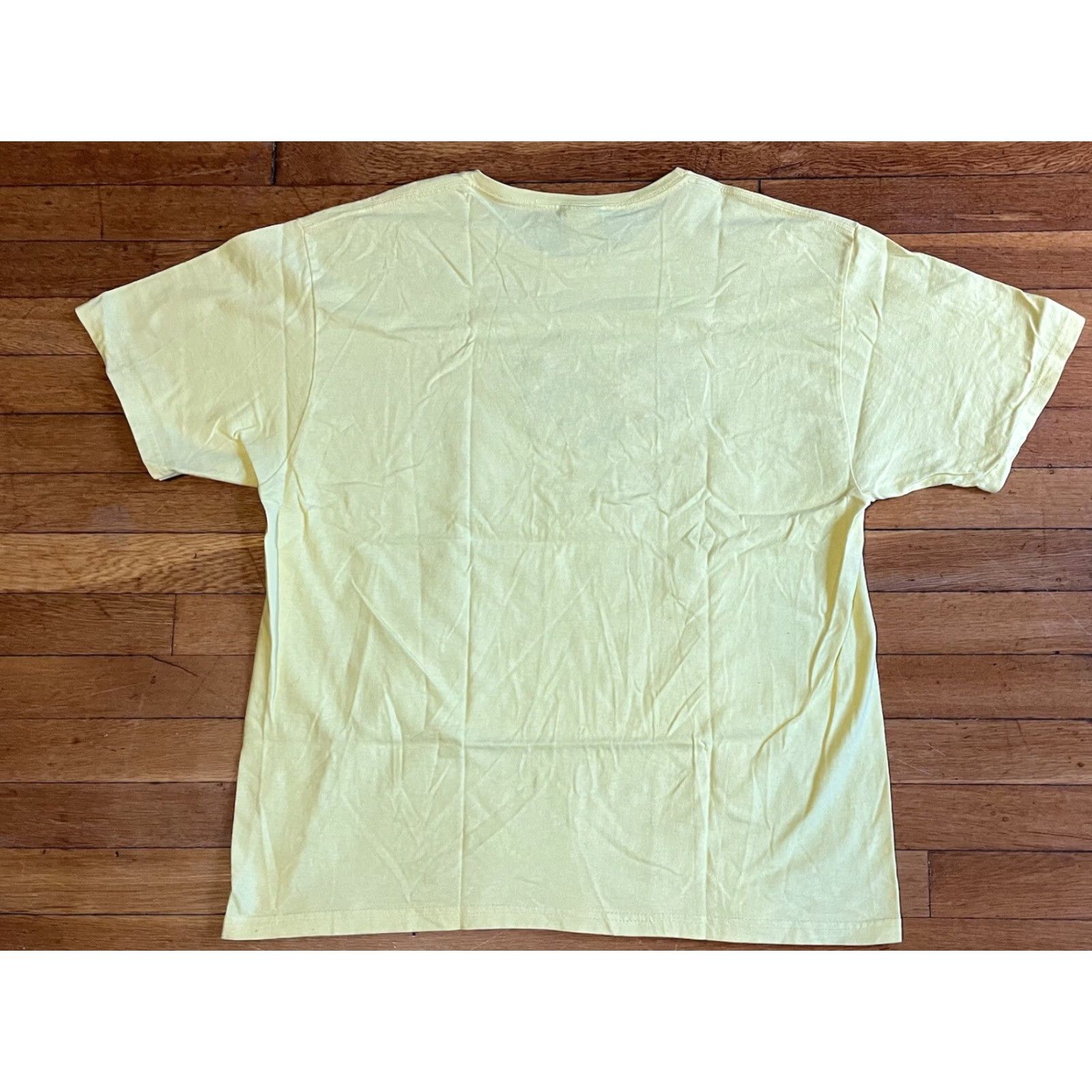 Vintage VINTAGE Old Varsity Brand Beach Chair Shirt Women’s XXL (Fits XL) Yellow 90s Beach Retro Nautical College T-Shirt Womens Size XL / US 12-14 / IT 48-50 - 7 Thumbnail