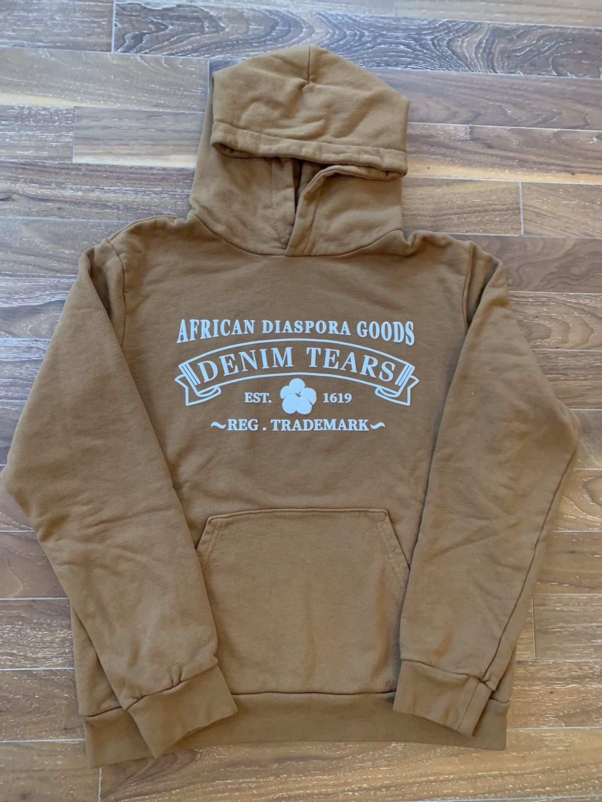 image of Denim Tears Adg Hoodie S, M, L, XL in Black, Men's (Size Small)