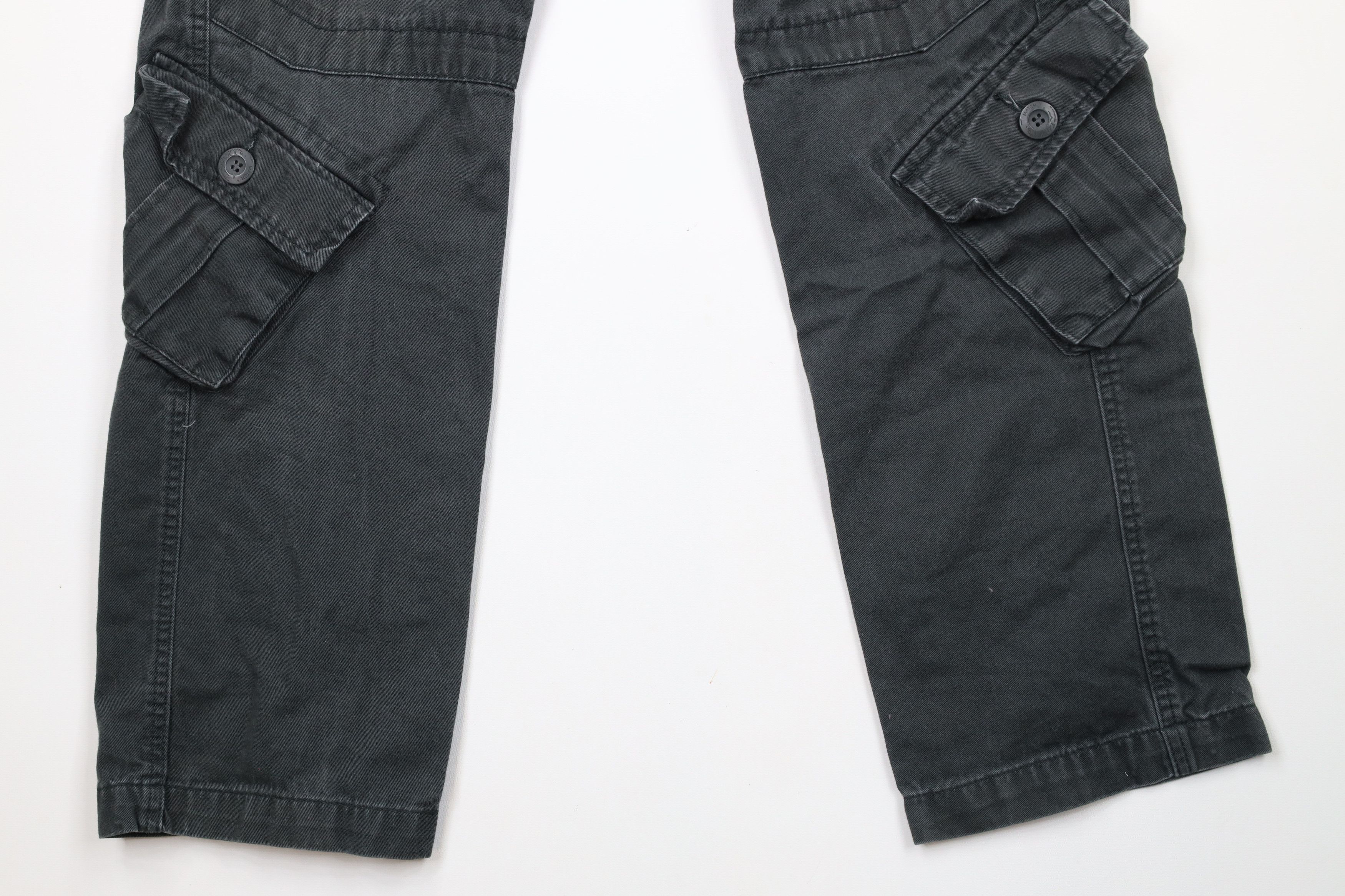 Vintage Vintage Streetwear Fit Tactical Cargo Pants Gray Cotton Size US 30 / EU 46 - 4 Thumbnail