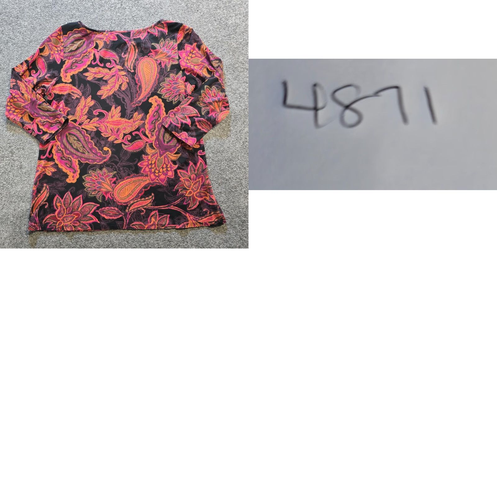 J. Jill **Pink Petite J. Jill Women's 3/4 Sleeve Stretch Paisley Blouse** User: Pink Petite J. Jill Women's 3/4 Sleeve Stretch Paisley Blouse Size S / US 4 / IT 40 - 8 Thumbnail