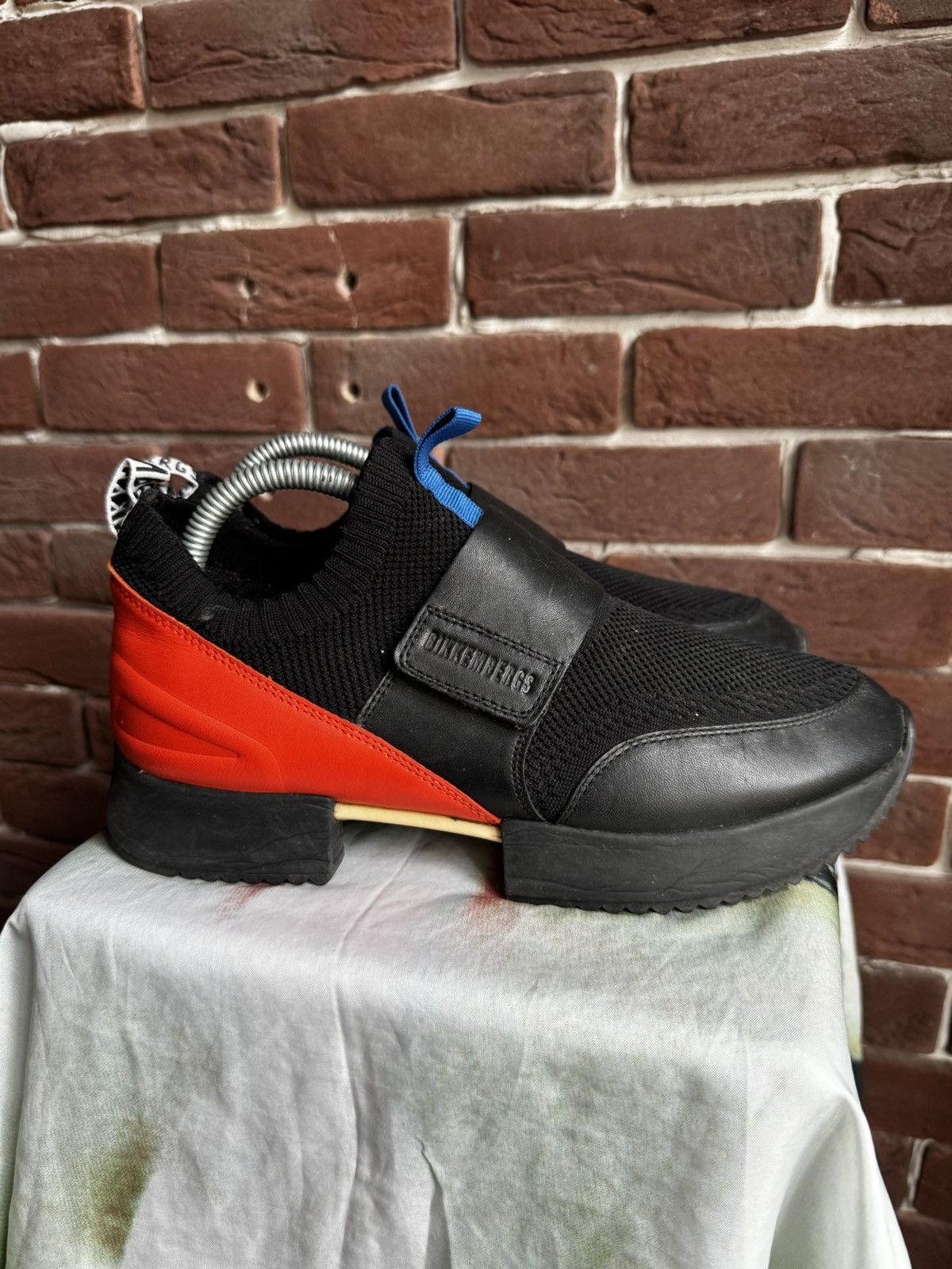 Dirk Bikkembergs Rare Bikkembergs Platform Trainers Shoes Hype Streetwear Bla Size US 8 / IT 38 - 1 Thumbnail