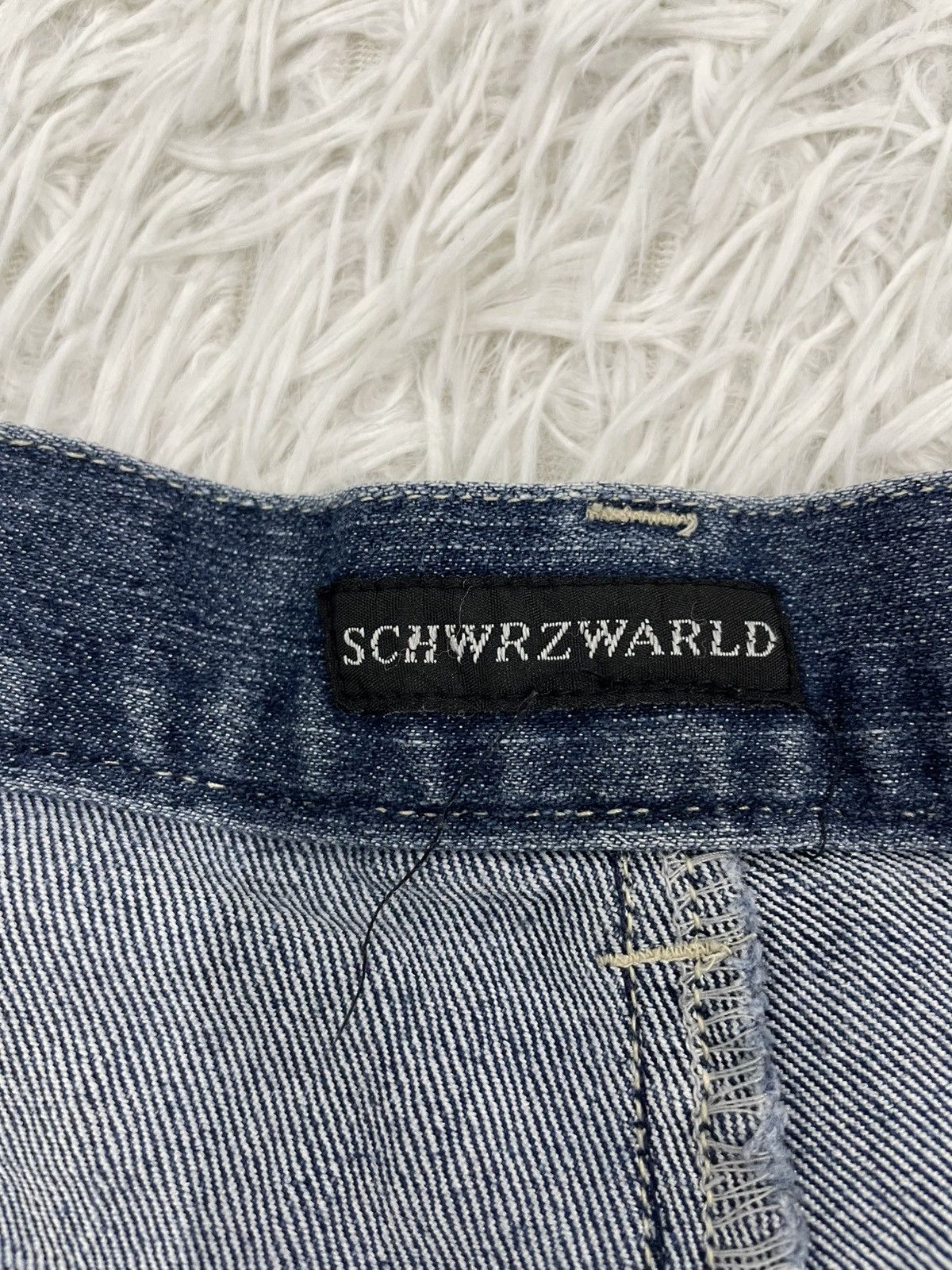 Japanese Brand Schwrzwarld Jeans Pant Size US 33 - 7 Thumbnail