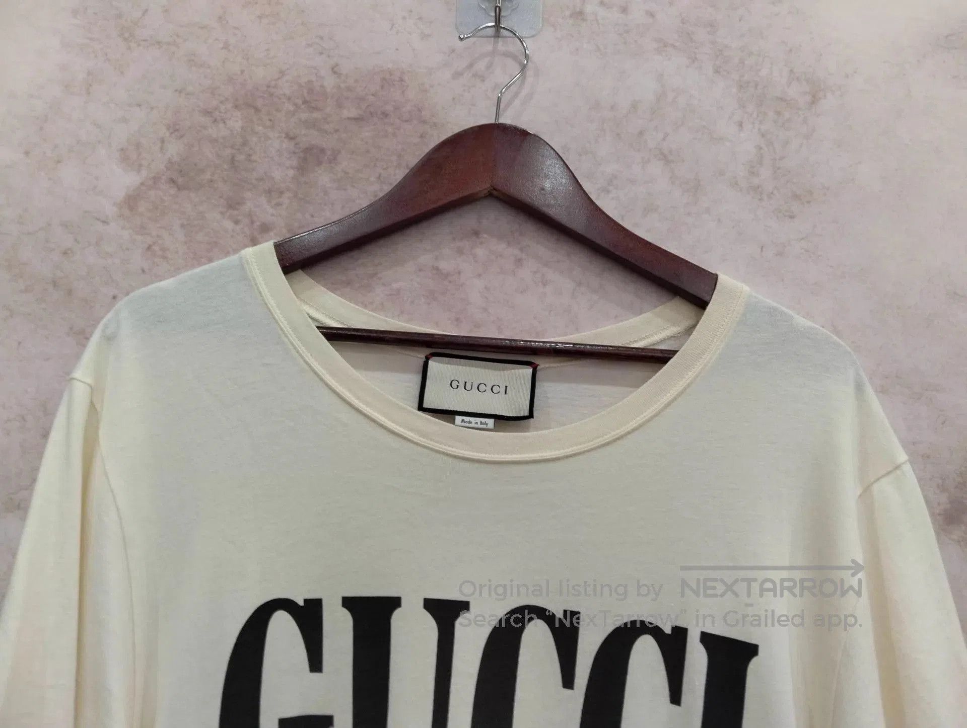 Gucci Beige Short Sleeve Graphic T. Size US M / EU 48-50 / 2 - 6 Thumbnail
