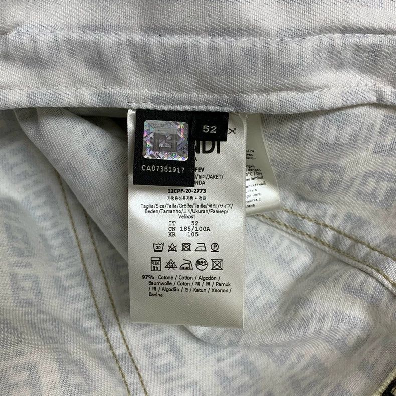 Fendi Fendi AllOver Print Jacket Coat Size 52 Size US L / EU 52-54 / 3 - 4 Thumbnail