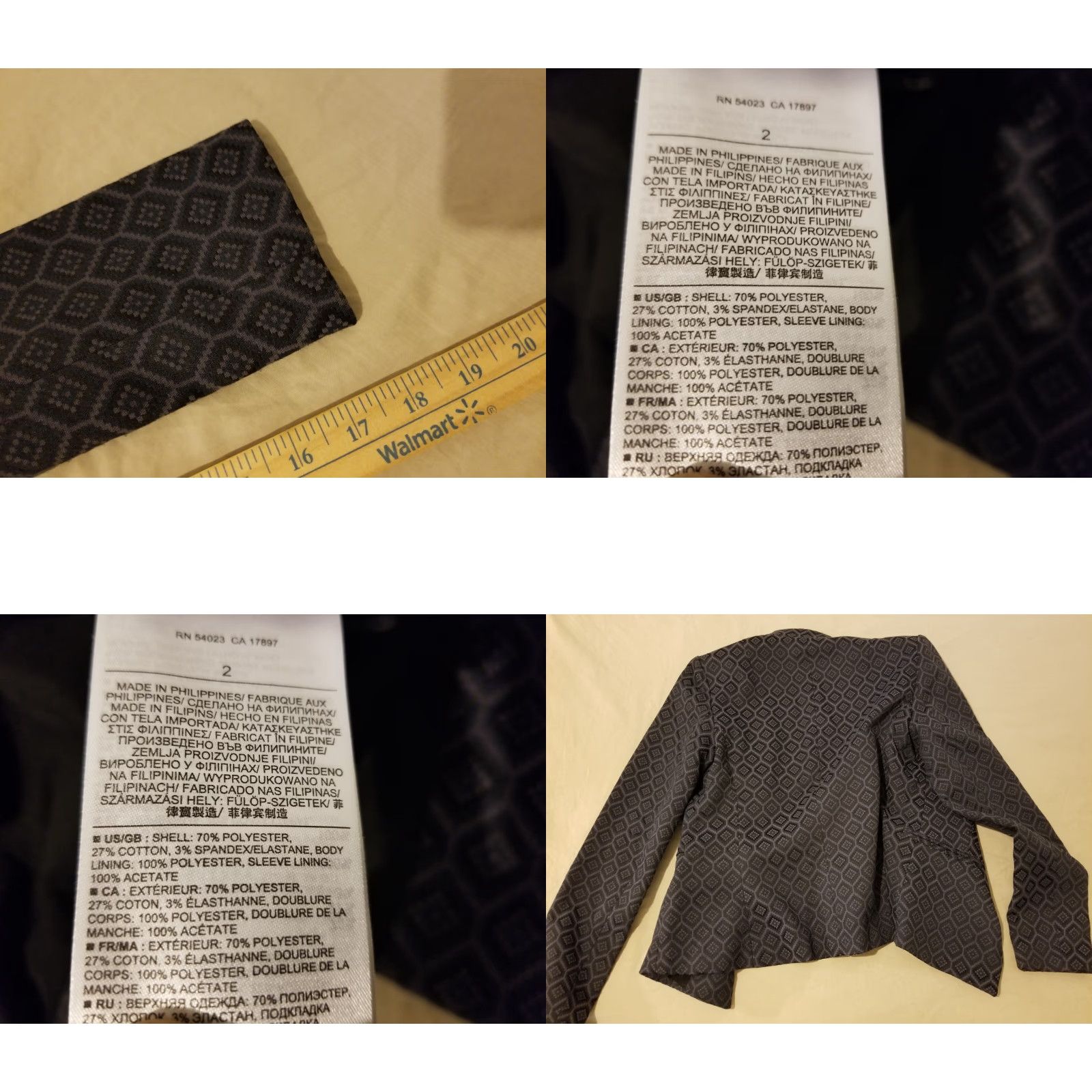Banana Republic Banana Republic Sports Jacket Blazer Gray 2 Womens Jacket Regular Size Gray Banana Republic Women's Blazer Sports Jacket 2 Gray Size XS / US 0-2 / IT 36-38 - 8 Thumbnail