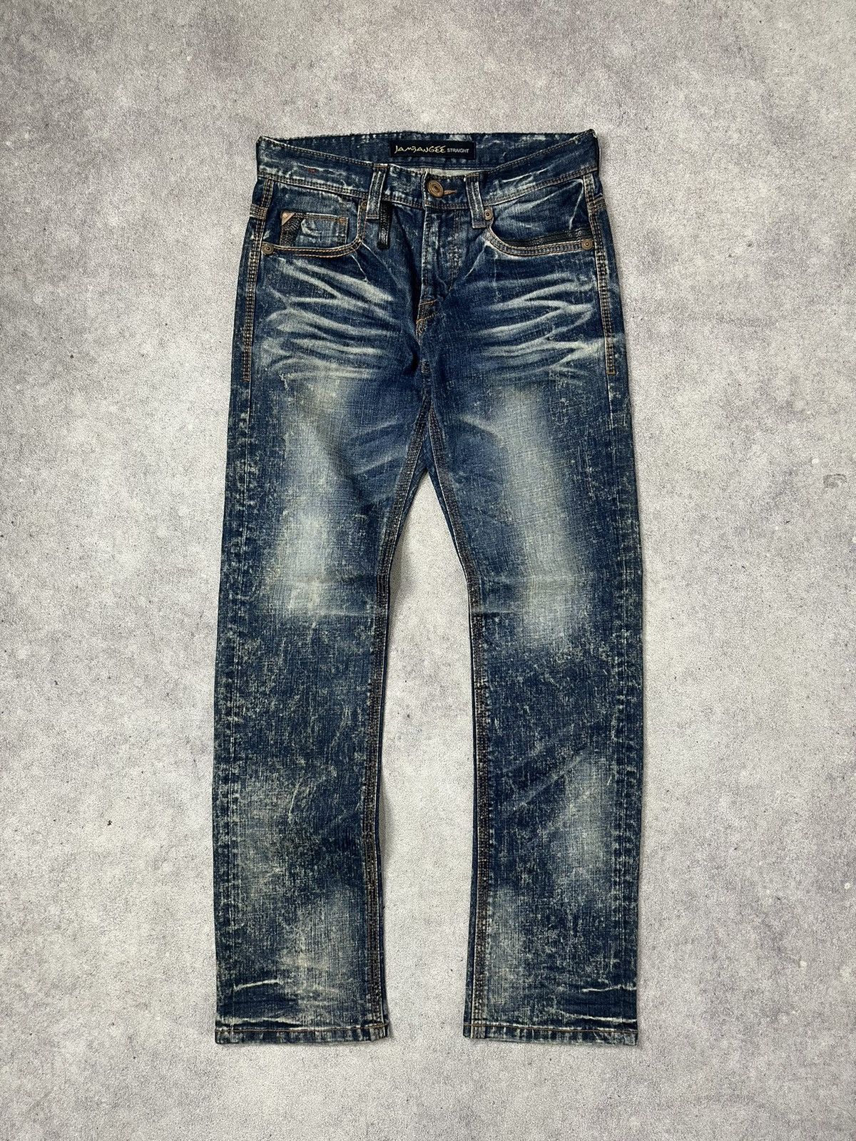 Hysteric Glamour JAMBANGEE straight fit faded acid jeans Size US 33 - 1 Thumbnail