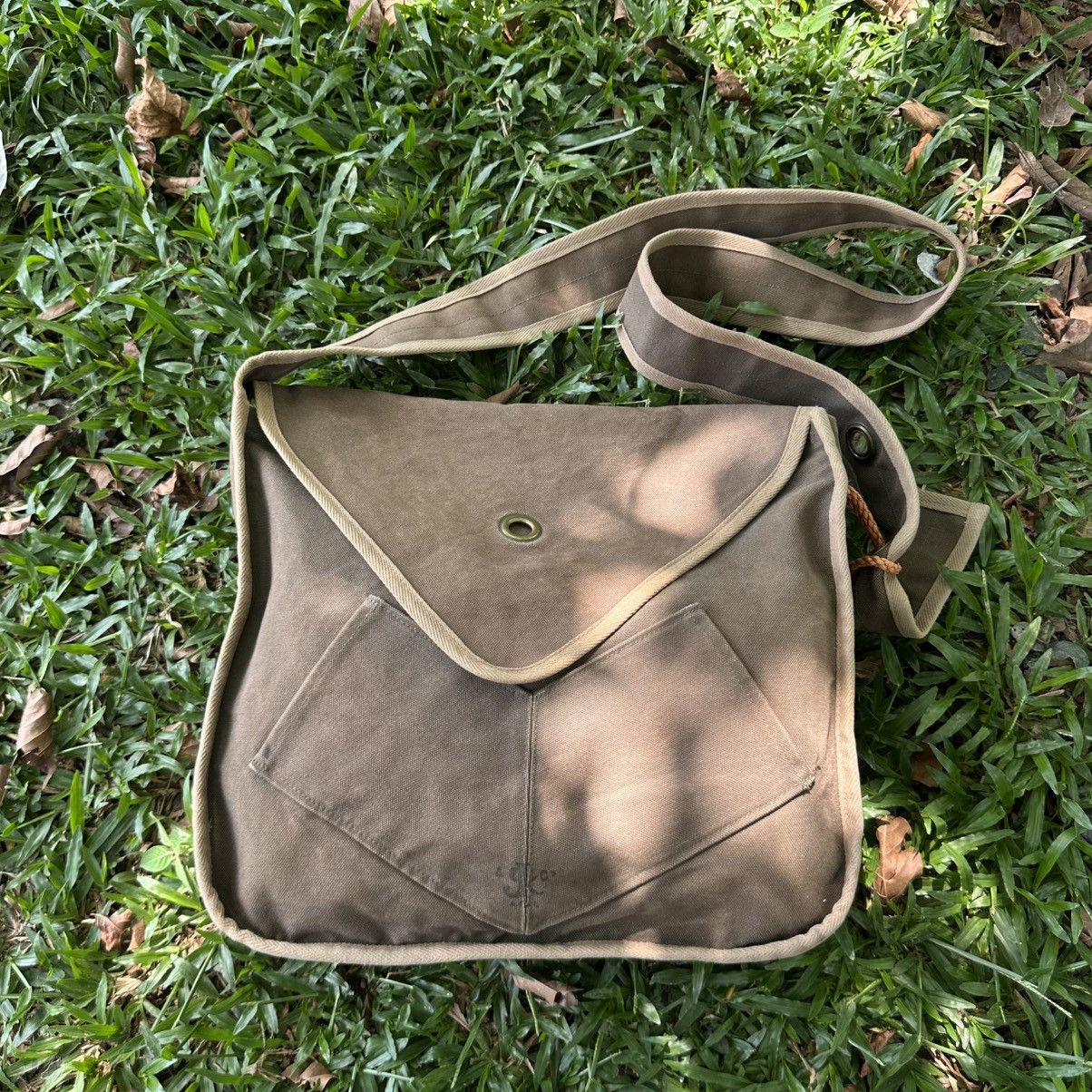 Kapital Kapital Archive Canvas Messenger Bag Khaki Japan Rare Size ONE SIZE - 1 Thumbnail