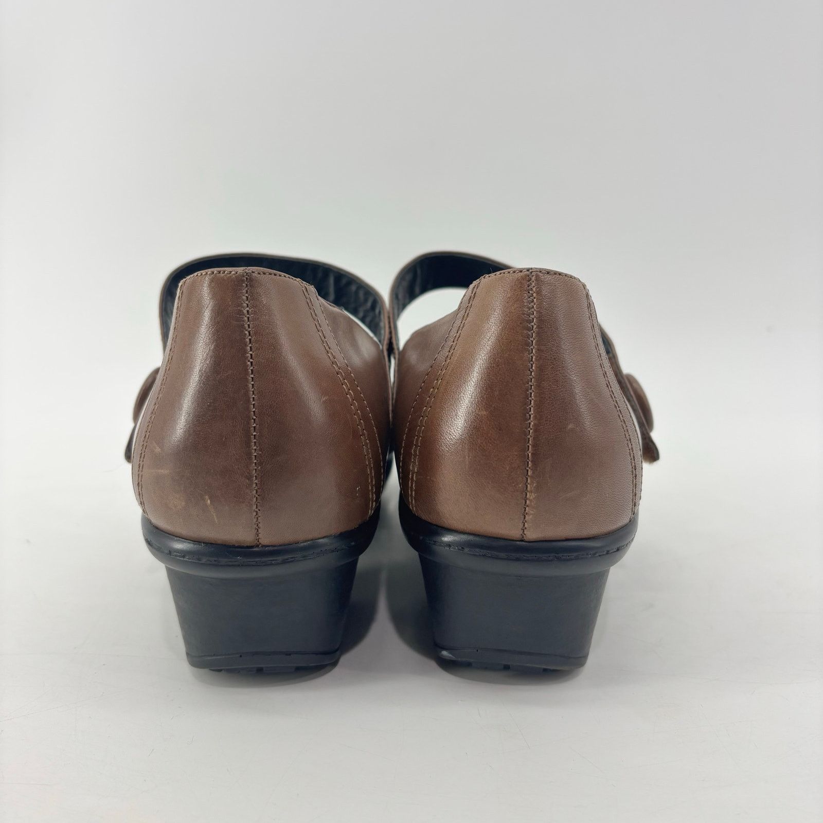Other Abeo Womens Size 9 Cate Mary Jane Brown Leather Comfort Size US 9 / IT 39 - 16 Thumbnail