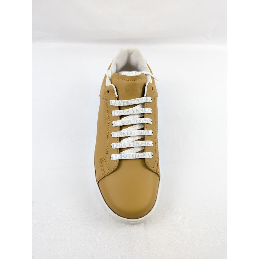 Bottega Veneta o1rshd1 Bolt Calf Sneaker Pelle S.GOMM in Butterscotch Size US 7 / EU 40 - 11 Thumbnail