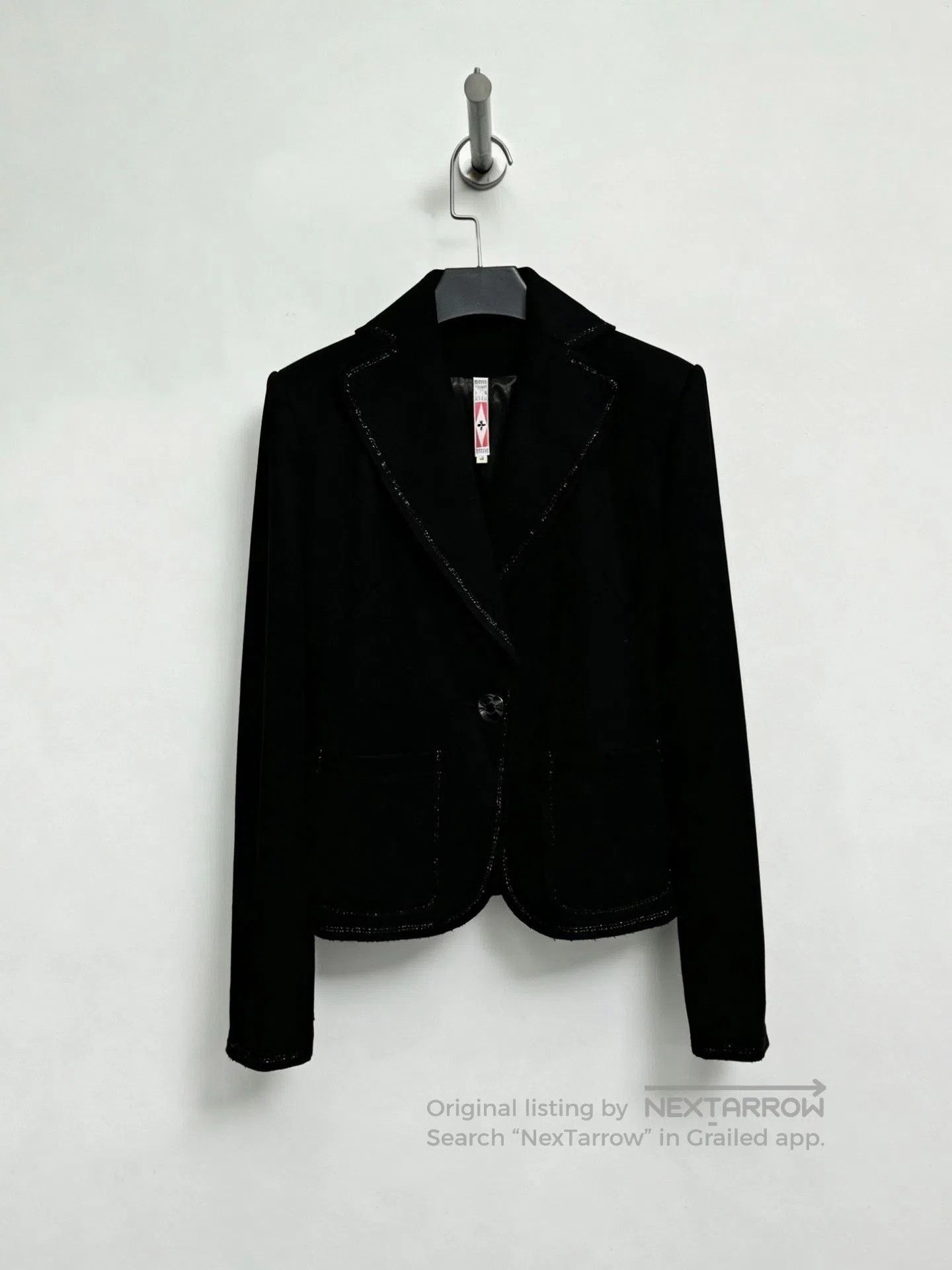 Christophe Lemaire Lemaire 1990s Wool Short Coat. Size S / US 4 / IT 40 - 1 Thumbnail