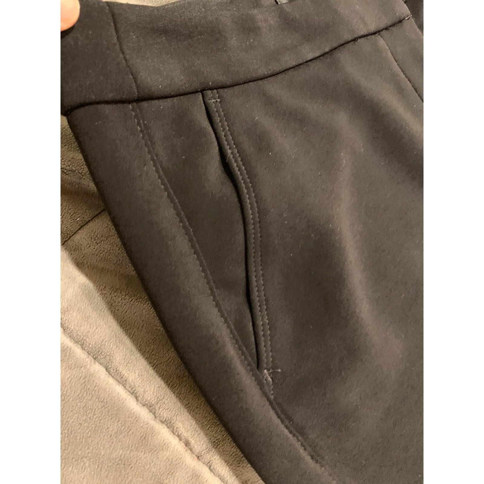 White House Black Market WHITE HOUSE BLACK MARKET The Slim Straight Black Pants 8 Size 30" / US 8 / IT 44 - 5 Thumbnail
