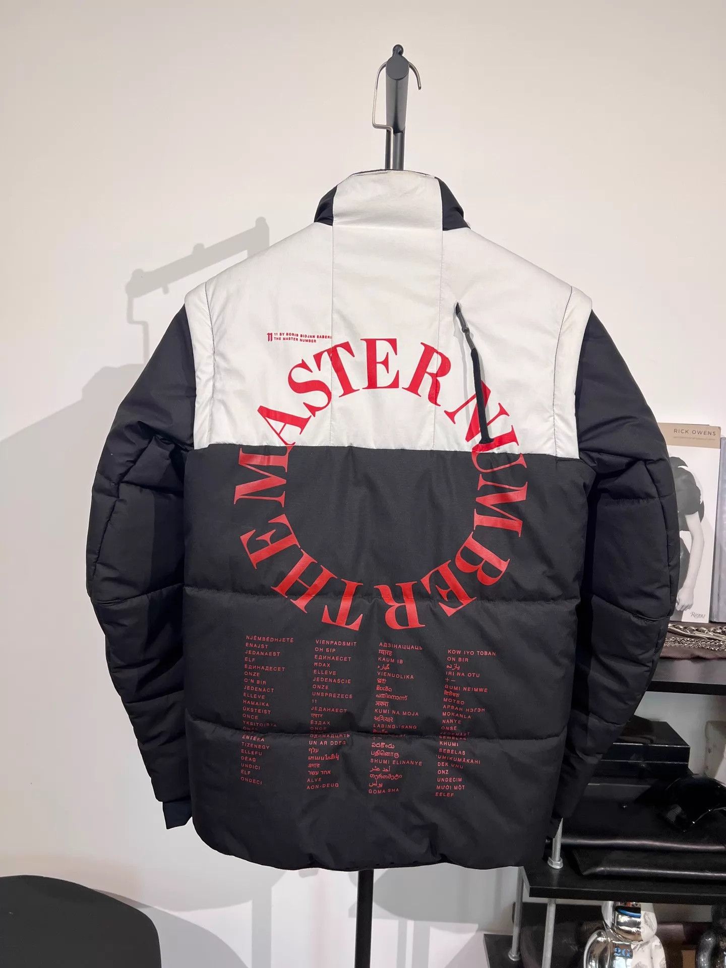 Boris Bidjan Saberi BBS 11by print cotton jacket detachable sleeves S Size US S / EU 44-46 / 1 - 2 Thumbnail
