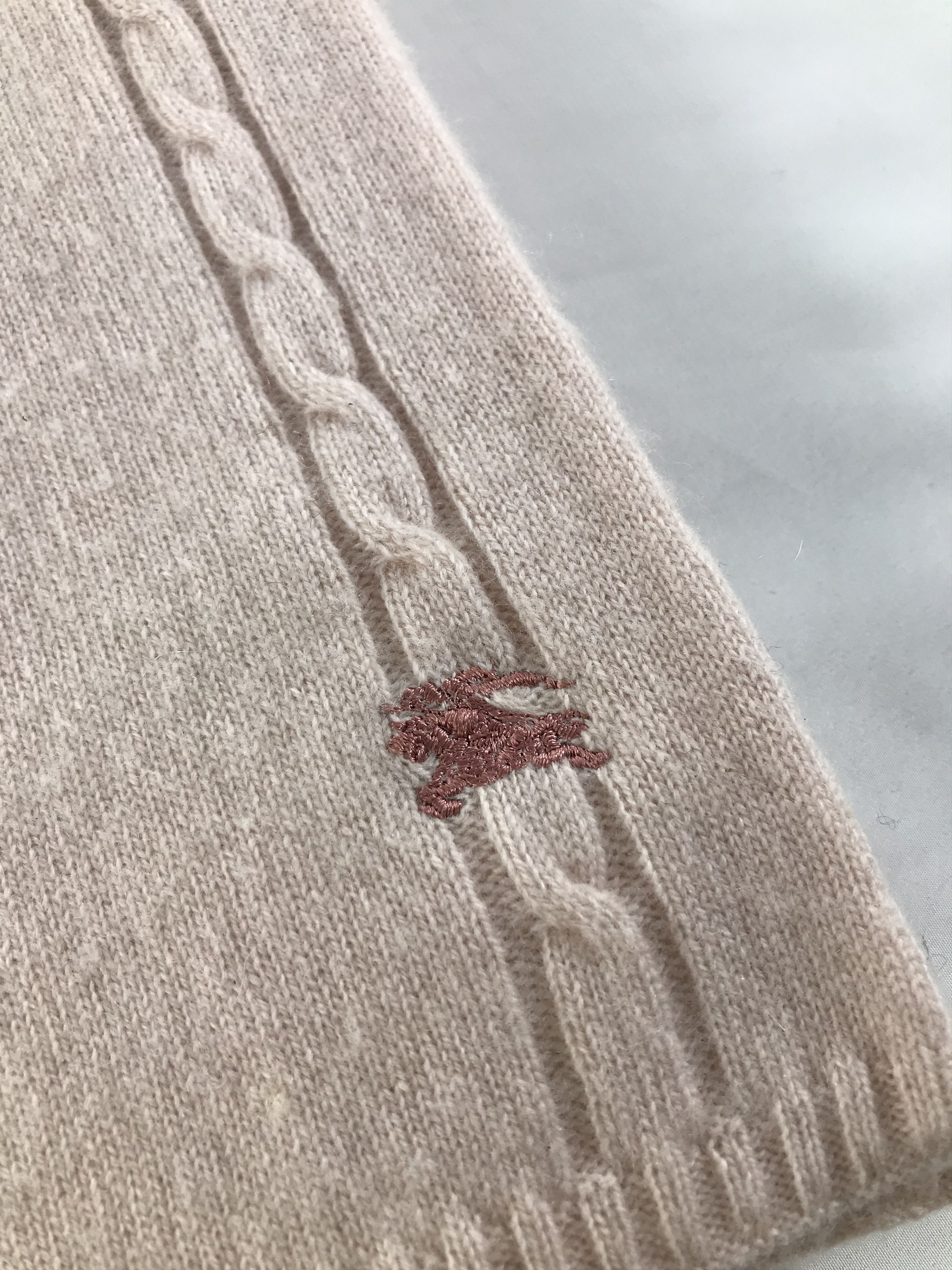 Burberry × Vintage Burberry Scarf / Muffler / Neckwear - WW2497 Size ONE SIZE - 4 Thumbnail
