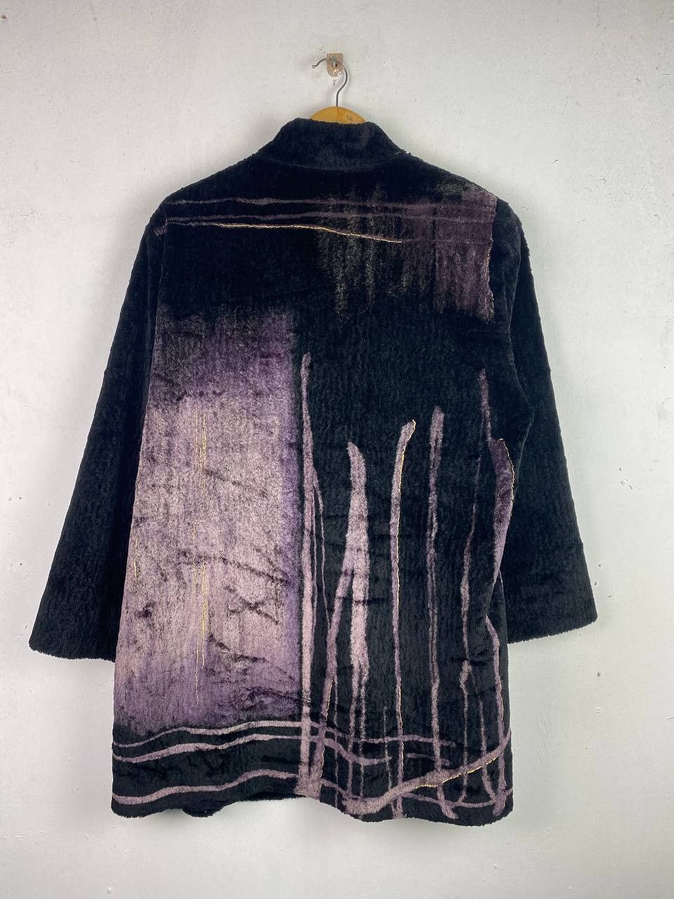 Japanese Brand Vintage Rare Design Mohair Jacket Size US L / EU 52-54 / 3 - 2 Thumbnail