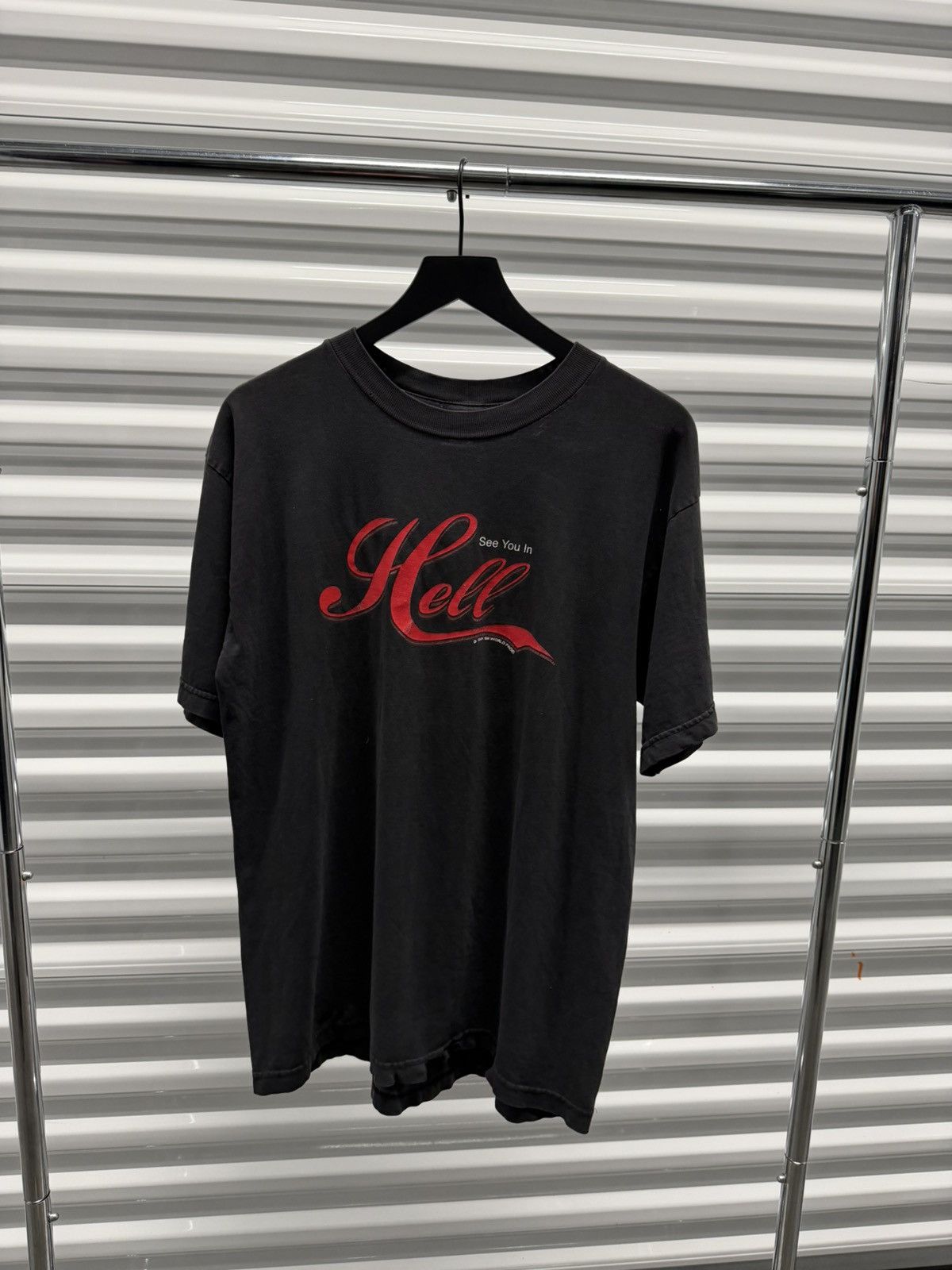 Vintage Vintage see you in hell coke parody shirt dryrot grunge erd Size US L / EU 52-54 / 3 - 1 Thumbnail