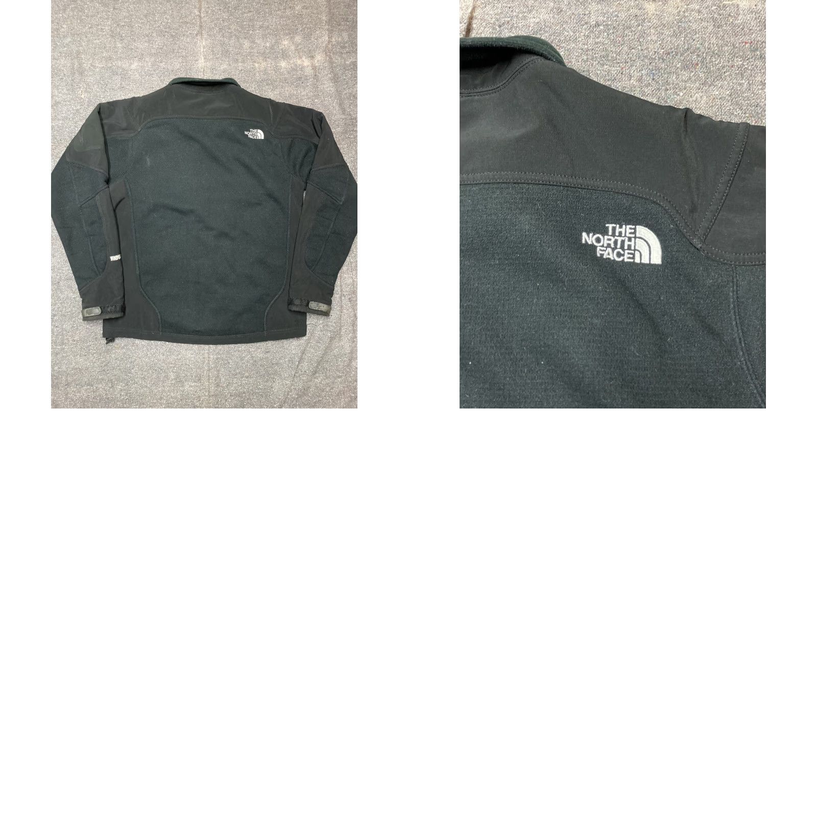 The North Face The North Face Windwall Jacket Black Full Zip Lined Gridded Fleece Sherpa Medium Mens M Black Windwall Jacket Size US M / EU 48-50 / 2 - 9 Thumbnail