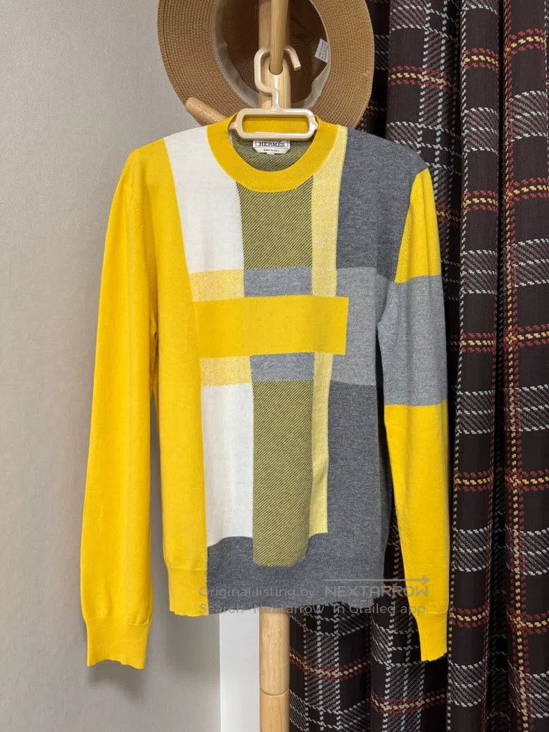 Hermes Hermes Cashmere sweater 100% goat cashmere Size US S / EU 44-46 / 1 - 1 Thumbnail