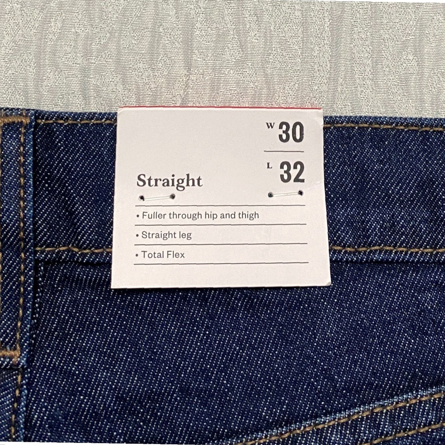 Vintage Goodfellow & Co Total Flex Straight Men's Jeans 30×32 Blue Size US 30 / EU 46 - 3 Thumbnail