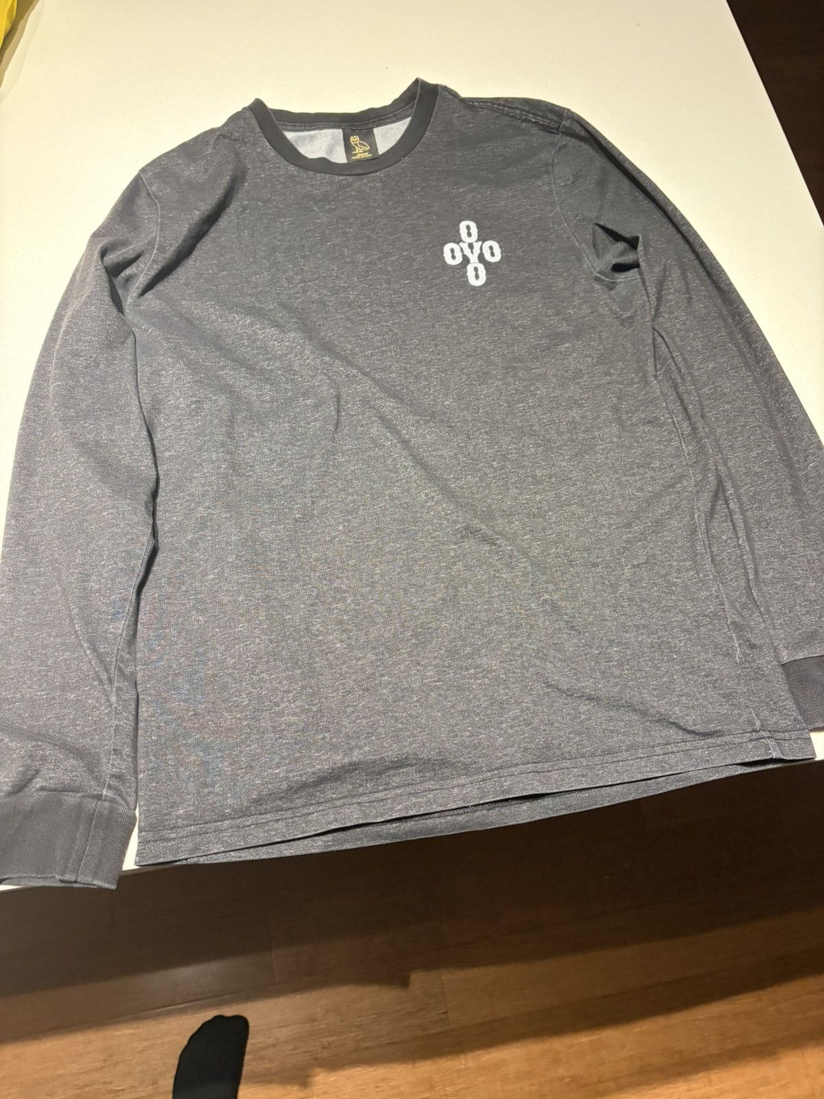 October's Very Own Black pom logo long sleeve Size US M / EU 48-50 / 2 - 1 Thumbnail