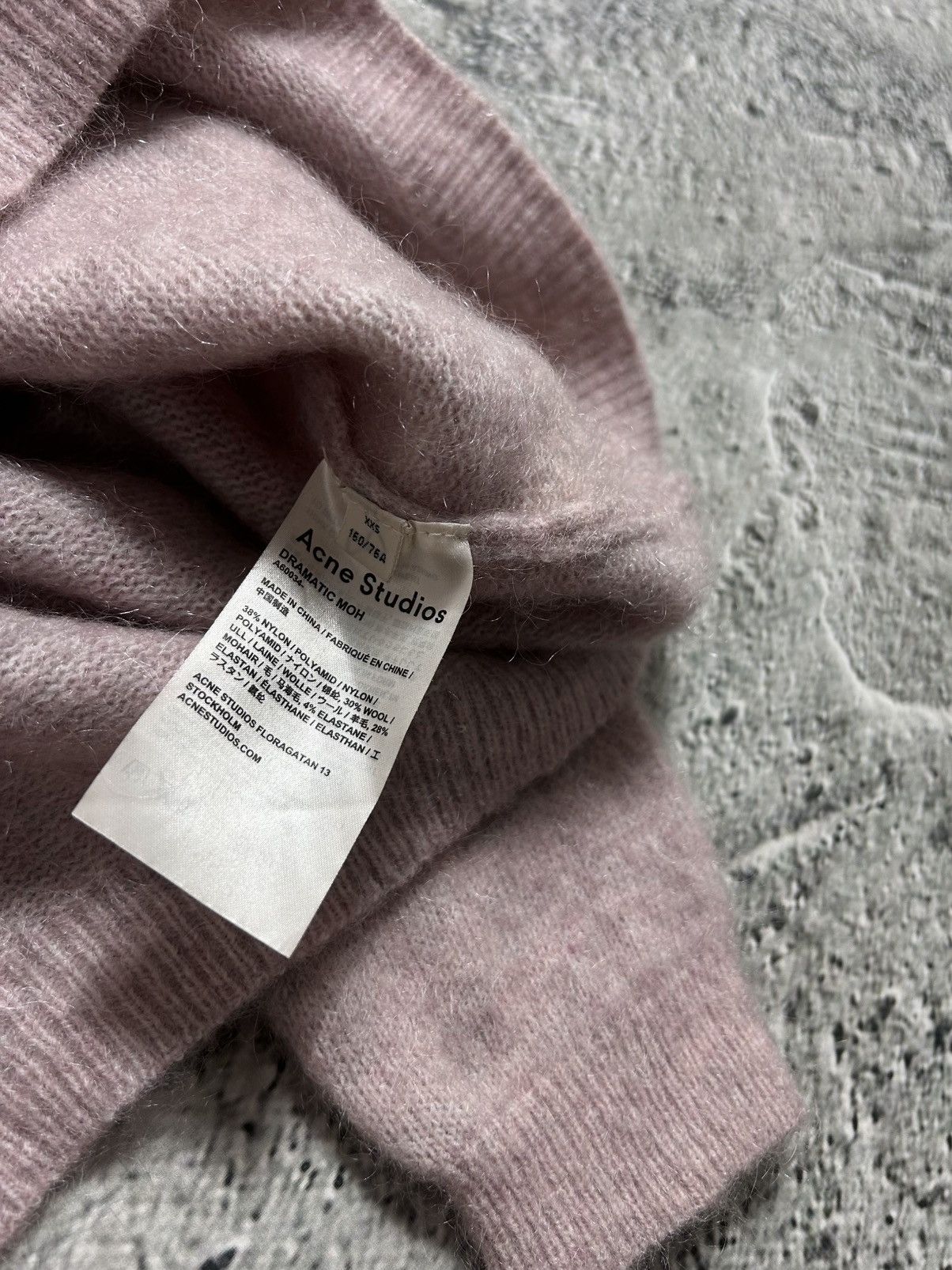 Acne Studios Acne Studios mohair sweater dramatic moh pink Size US M / EU 48-50 / 2 - 4 Thumbnail