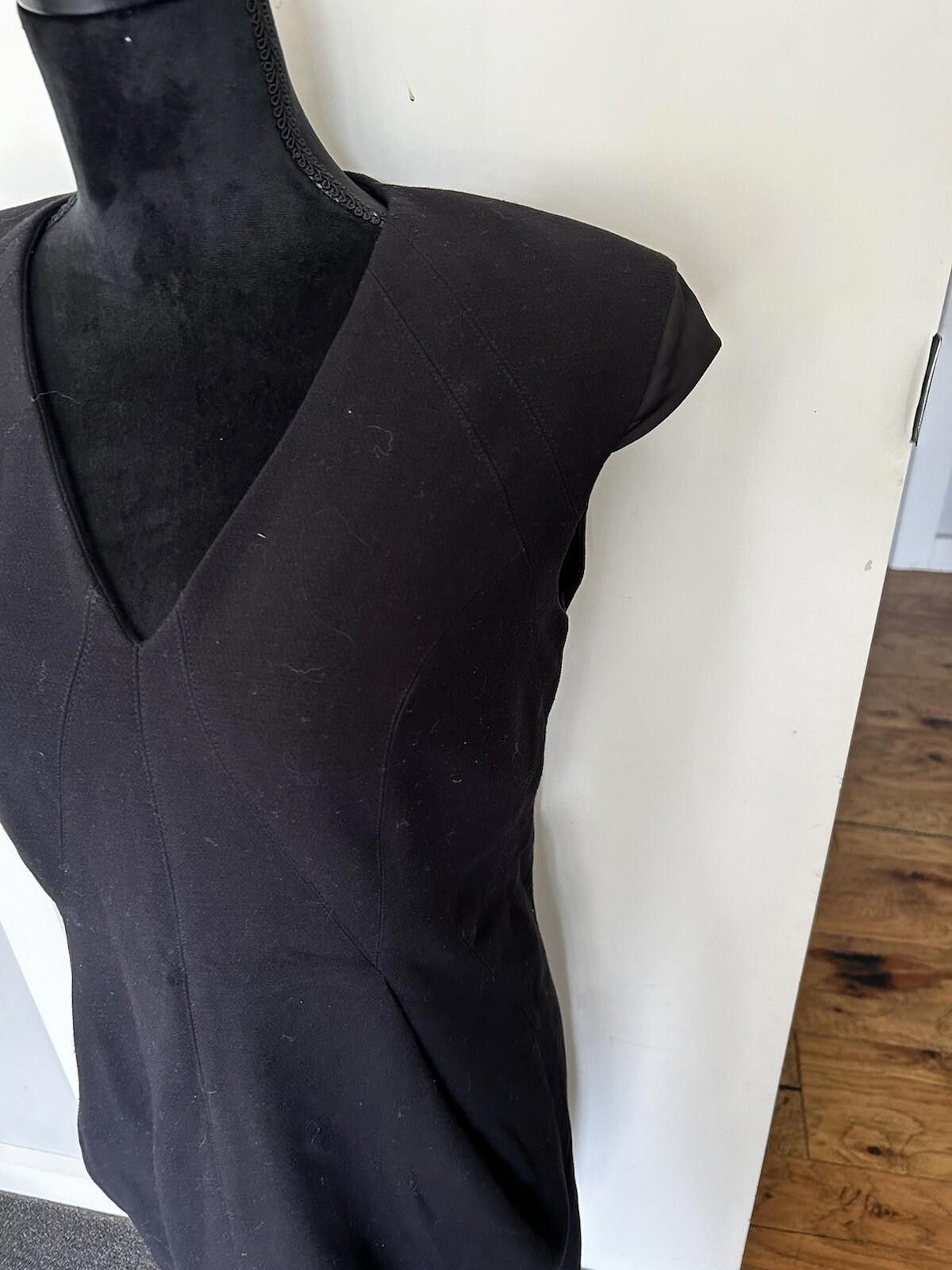 Other WAYNE COOPER Little Black Dress LBD Corporate Party - Sz 14 Size L / US 10 / IT 46 - 6 Thumbnail