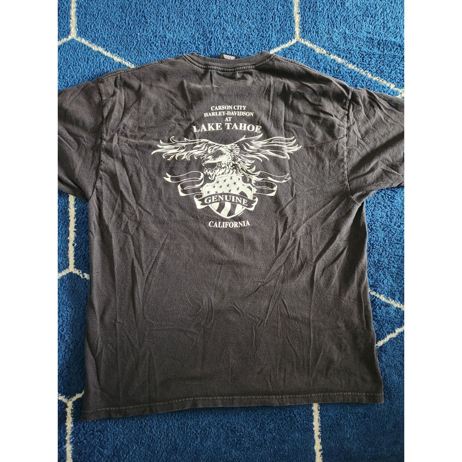 Harley Davidson Harley-Davidson Lake Tahoe Graphic Men's Tee Shirt XL Size US XL / EU 56 / 4 - 4 Thumbnail