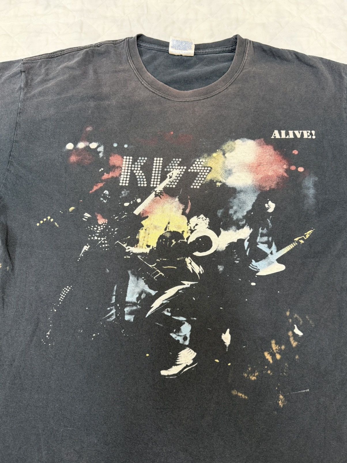 KISS Vintage KISS Alive! band t-shirt with double-sided graphics Size US L / EU 52-54 / 3 - 2 Thumbnail